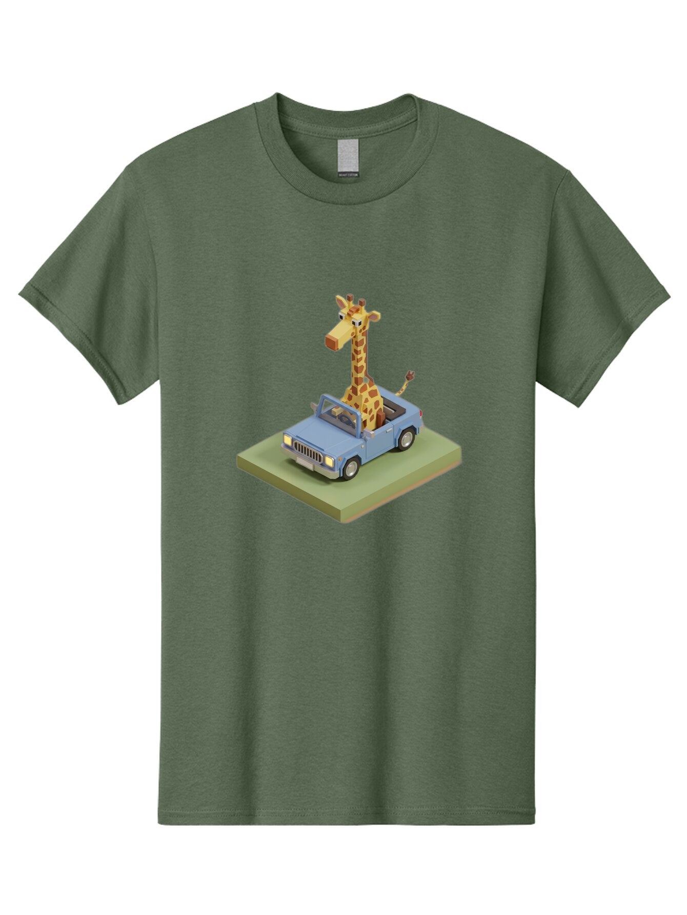 Giraffe-In-Jeep Men'S Graphic Tee, 100% Cotton, Comfortable Casual Summer Wear, Machine Washable, Vintage Camera, Old Camera, Antique Camera, Black Camera, Classic Photography, Photography Equipment, Nostalgic Device, Film Camera, Camera Art Baq901 12
