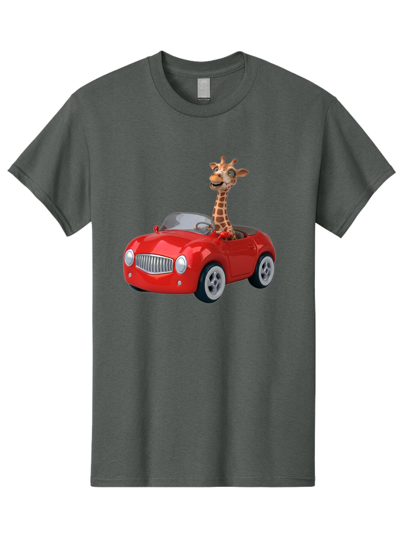 Giraffe-In-Red-Car Men'S Graphic Tee, 100% Cotton, Comfortable Casual Summer Wear, Machine Washable, Vintage Camera, Old Camera, Antique Camera, Black Camera, Classic Photography, Photography Equipment, Nostalgic Device, Film Camera, Baq902 9