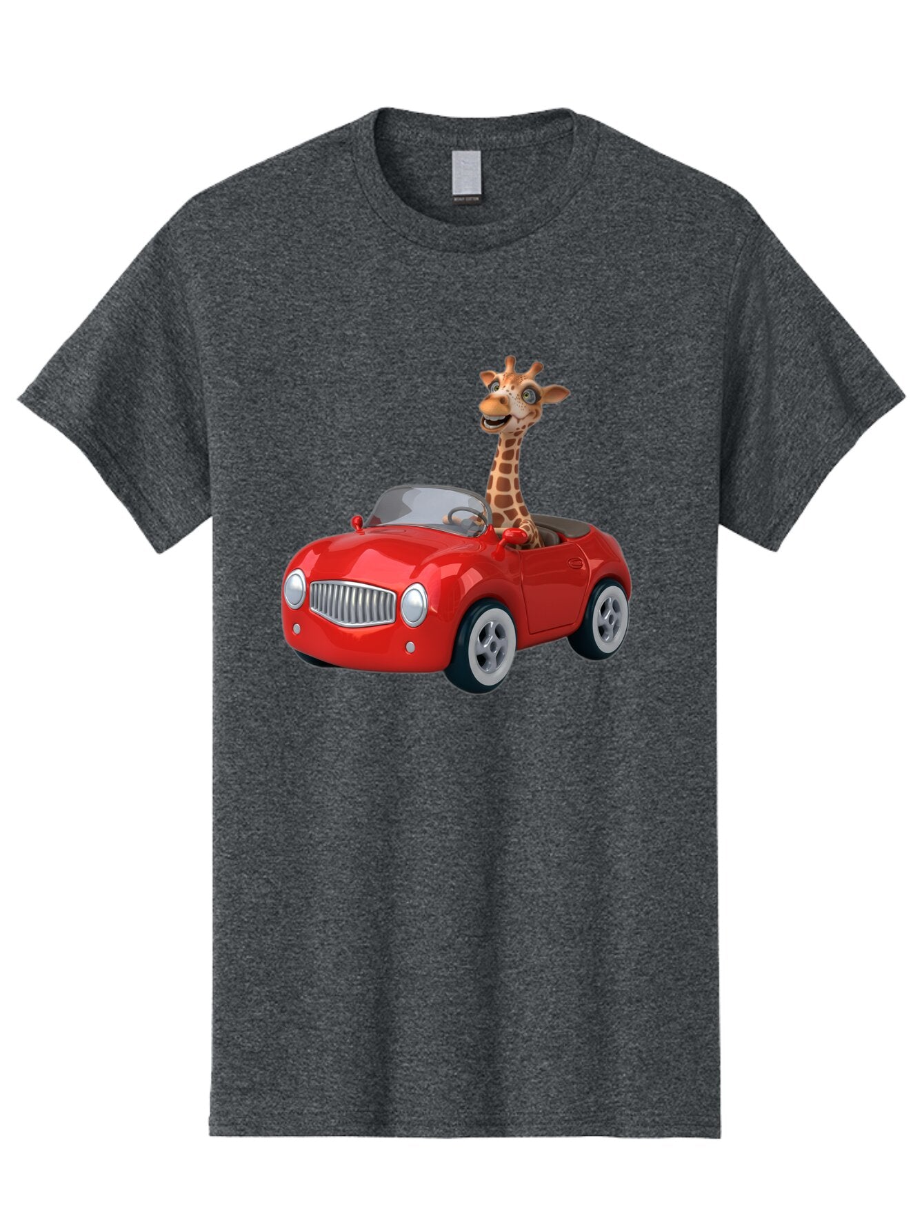 Giraffe-In-Red-Car Men'S Graphic Tee, 100% Cotton, Comfortable Casual Summer Wear, Machine Washable, Vintage Camera, Old Camera, Antique Camera, Black Camera, Classic Photography, Photography Equipment, Nostalgic Device, Film Camera, Baq902 8