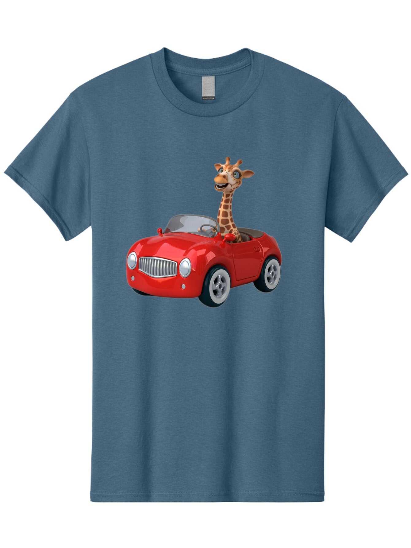 Giraffe-In-Red-Car Men'S Graphic Tee, 100% Cotton, Comfortable Casual Summer Wear, Machine Washable, Vintage Camera, Old Camera, Antique Camera, Black Camera, Classic Photography, Photography Equipment, Nostalgic Device, Film Camera, Baq902 2