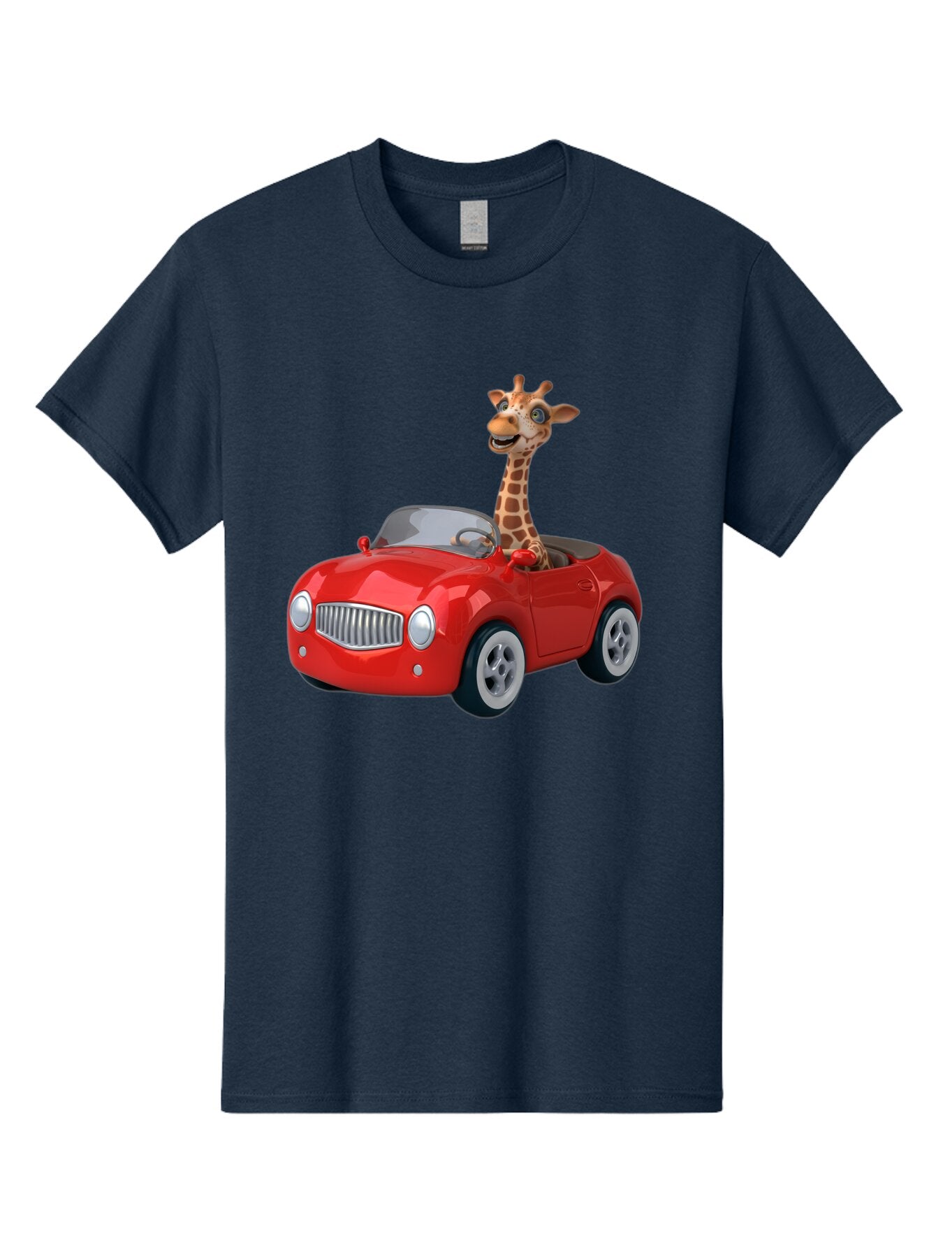 Giraffe-In-Red-Car Men'S Graphic Tee, 100% Cotton, Comfortable Casual Summer Wear, Machine Washable, Vintage Camera, Old Camera, Antique Camera, Black Camera, Classic Photography, Photography Equipment, Nostalgic Device, Film Camera, Baq902 6