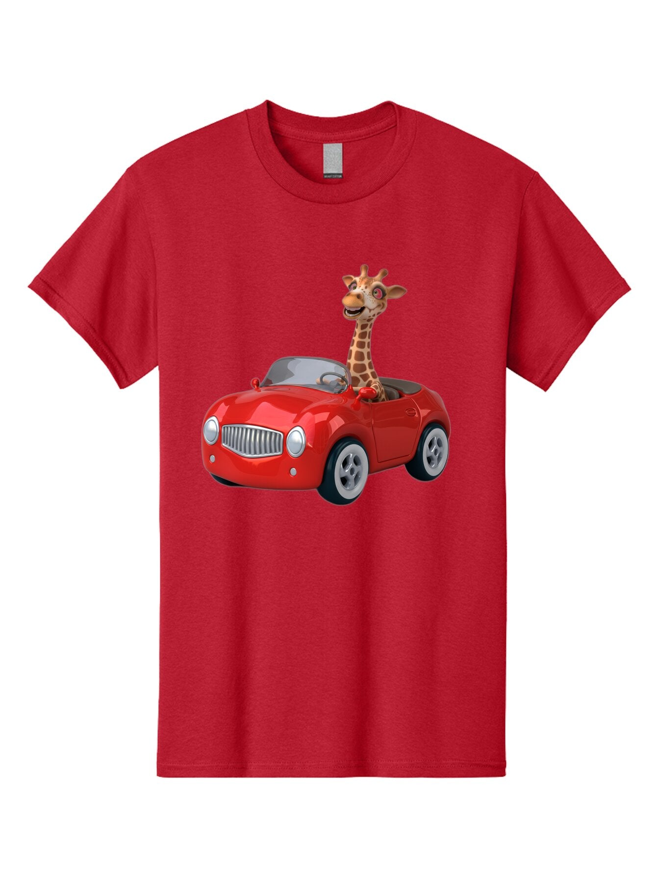 Giraffe-In-Red-Car Men'S Graphic Tee, 100% Cotton, Comfortable Casual Summer Wear, Machine Washable, Vintage Camera, Old Camera, Antique Camera, Black Camera, Classic Photography, Photography Equipment, Nostalgic Device, Film Camera, Baq902 10
