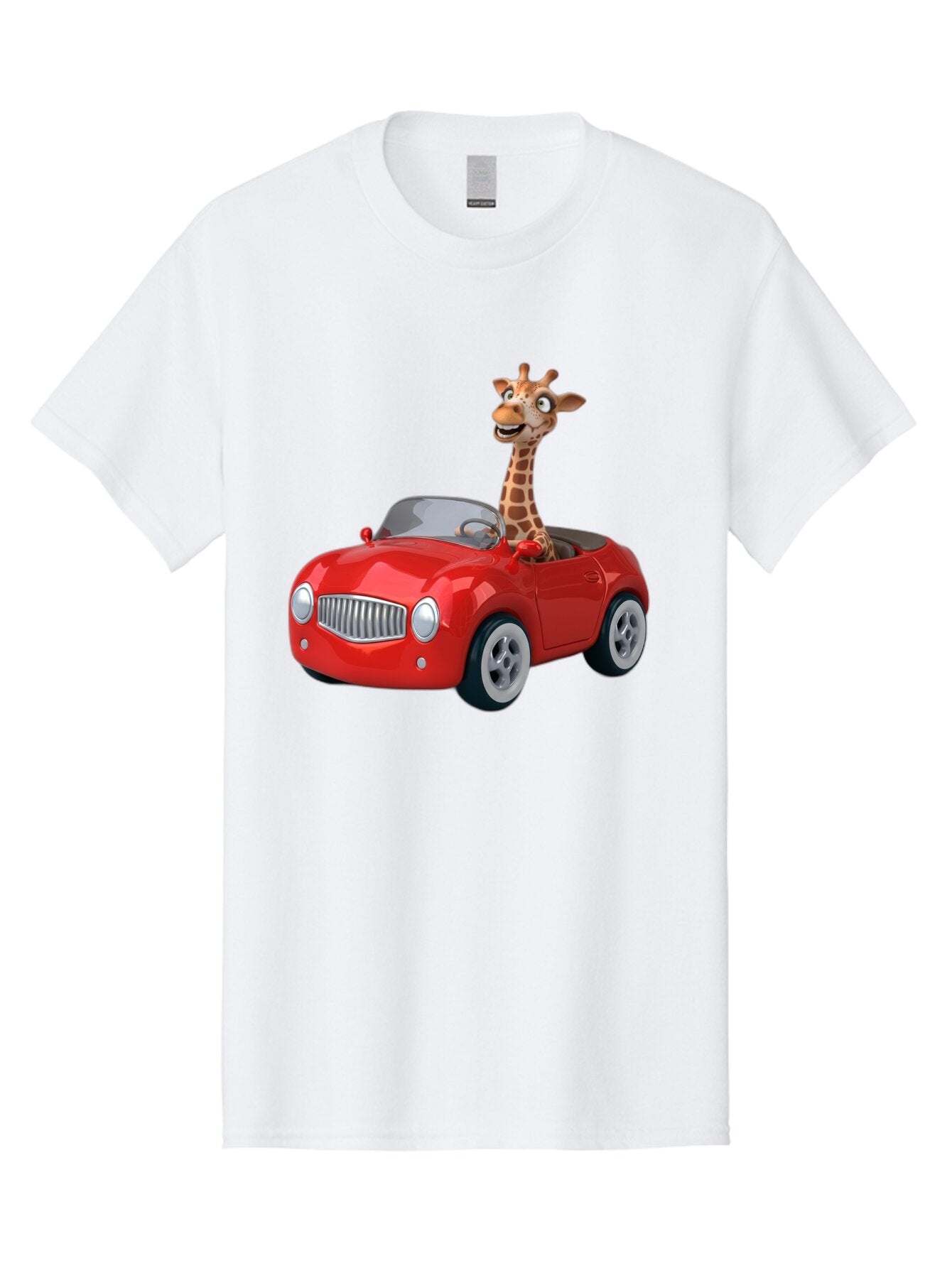 Giraffe-In-Red-Car Men'S Graphic Tee, 100% Cotton, Comfortable Casual Summer Wear, Machine Washable, Vintage Camera, Old Camera, Antique Camera, Black Camera, Classic Photography, Photography Equipment, Nostalgic Device, Film Camera, Baq902 4