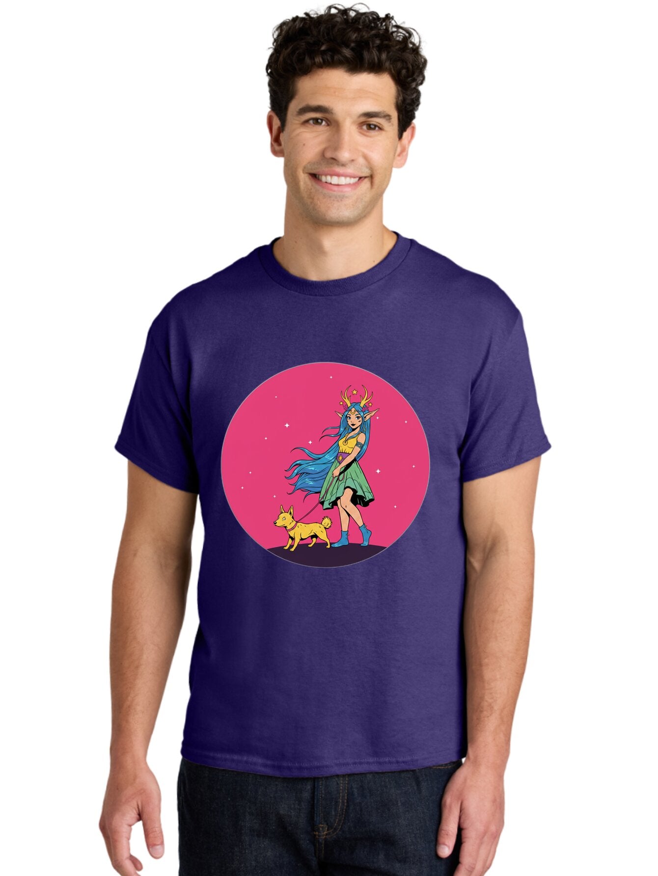 Girl-Walking-Dog Men'S Graphic Tee, 100% Cotton, Comfortable Casual Summer Wear, Machine Washable, Vintage Camera, Old Camera, Antique Camera, Black Camera, Classic Photography, Photography Equipment, Nostalgic Device, Film Camera, Camera Art Baq905 22