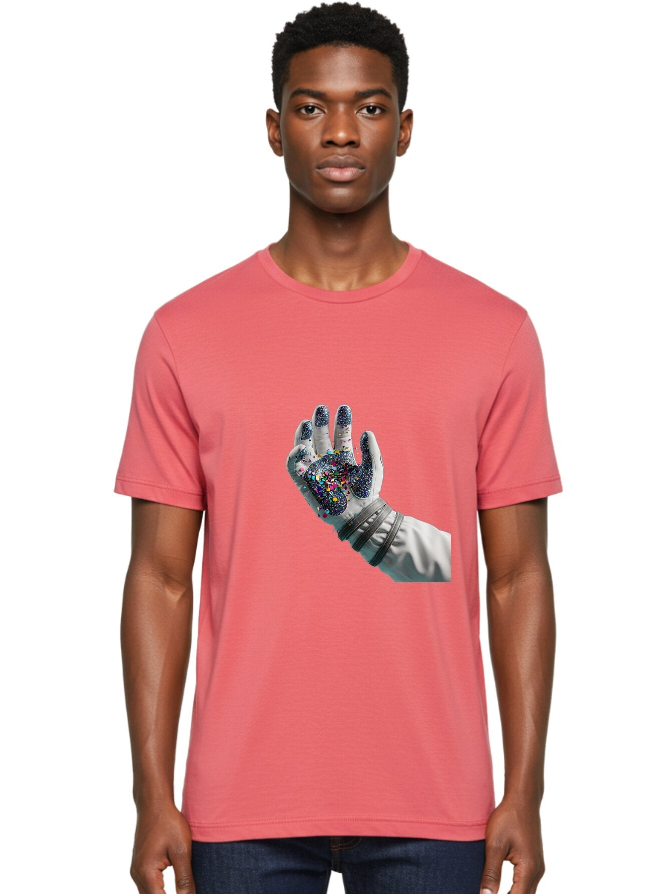 Glittery-Hand Men'S Graphic Tee, 100% Cotton, Comfortable Casual Summer Wear, Machine Washable, Vintage Camera, Old Camera, Antique Camera, Black Camera, Classic Photography, Photography Equipment, Nostalgic Device, Film Camera, Camera Art Baq907 25