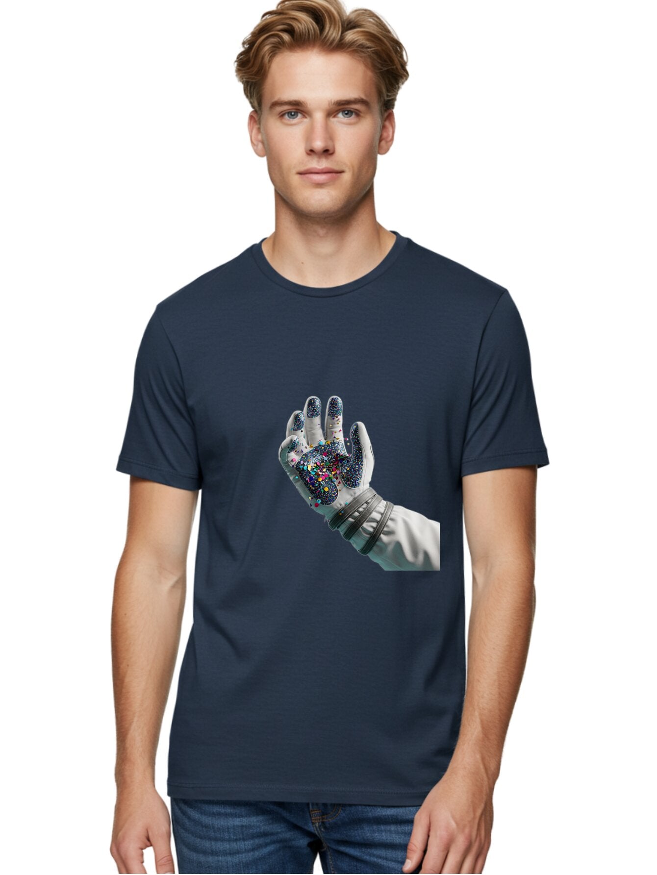 Glittery-Hand Men'S Graphic Tee, 100% Cotton, Comfortable Casual Summer Wear, Machine Washable, Vintage Camera, Old Camera, Antique Camera, Black Camera, Classic Photography, Photography Equipment, Nostalgic Device, Film Camera, Camera Art Baq907 22