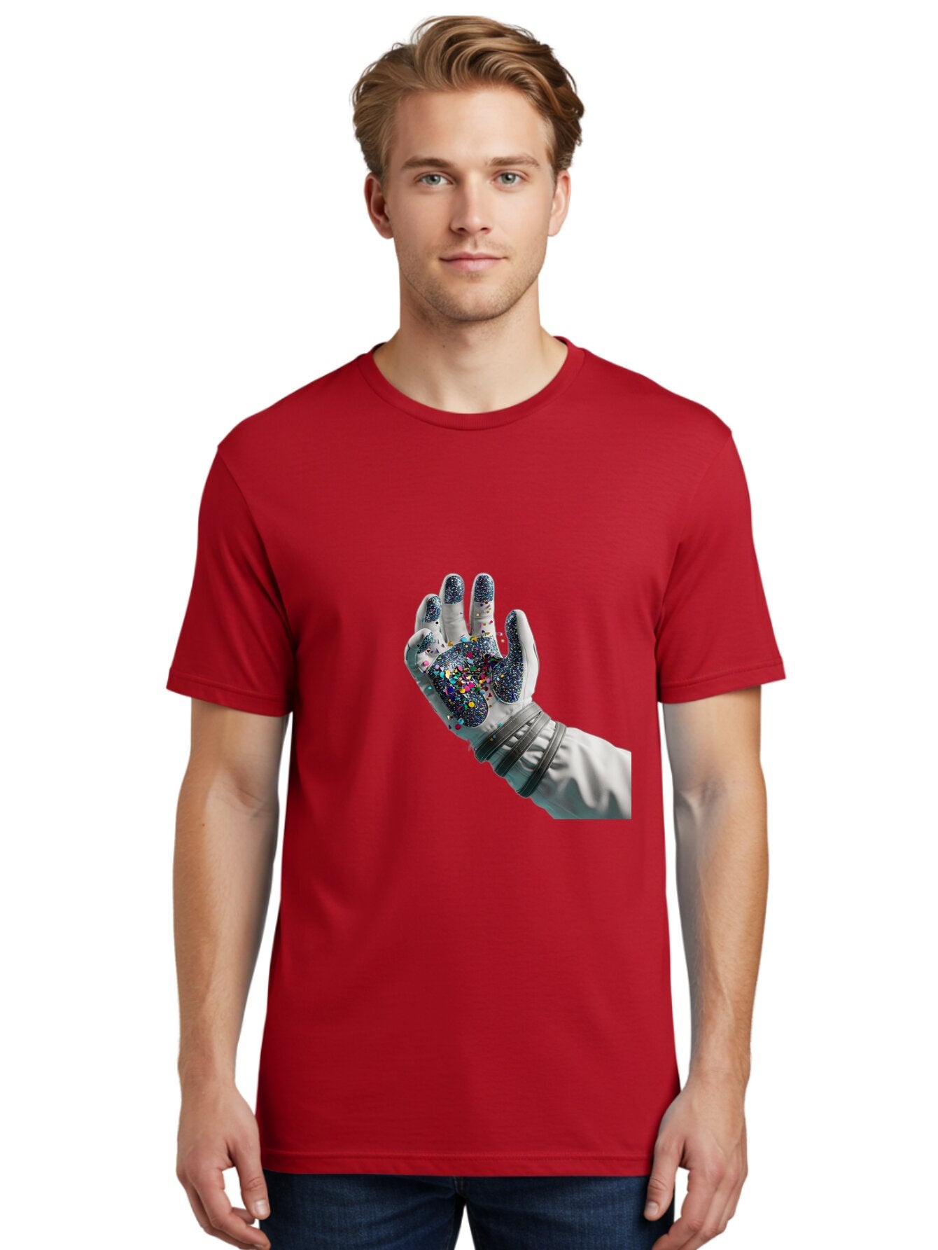 Glittery-Hand Men'S Graphic Tee, 100% Cotton, Comfortable Casual Summer Wear, Machine Washable, Vintage Camera, Old Camera, Antique Camera, Black Camera, Classic Photography, Photography Equipment, Nostalgic Device, Film Camera, Camera Art Baq907 19