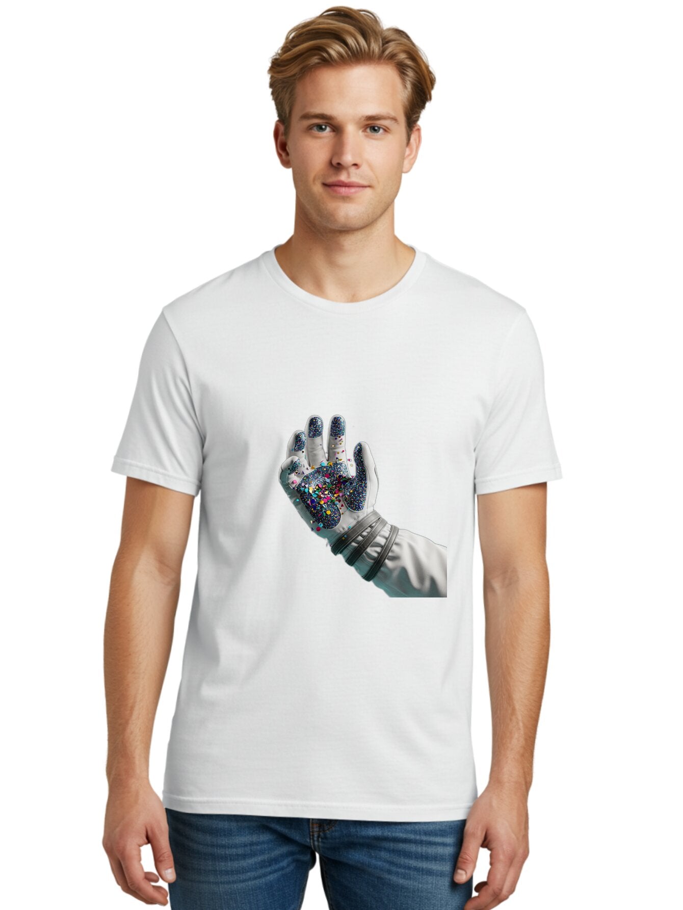Glittery-Hand Men'S Graphic Tee, 100% Cotton, Comfortable Casual Summer Wear, Machine Washable, Vintage Camera, Old Camera, Antique Camera, Black Camera, Classic Photography, Photography Equipment, Nostalgic Device, Film Camera, Camera Art Baq907 18
