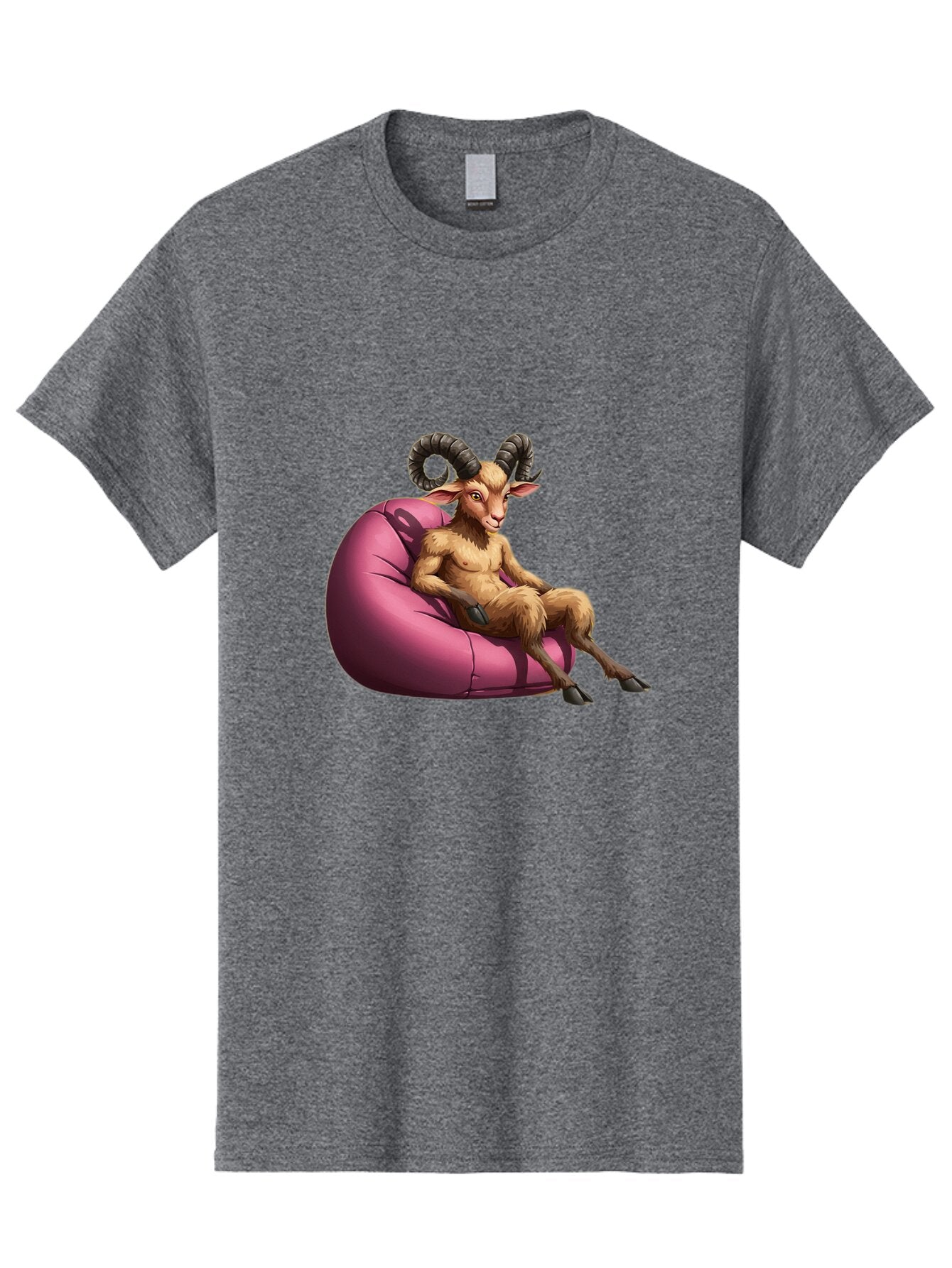 Goat-Person-On-Bean-Bag Men'S Graphic Tee, 100% Cotton, Comfortable Casual Summer Wear, Machine Washable, Vintage Camera, Old Camera, Antique Camera, Black Camera, Classic Photography, Photography Equipment, Nostalgic Device, Film Camera, Baq909 7