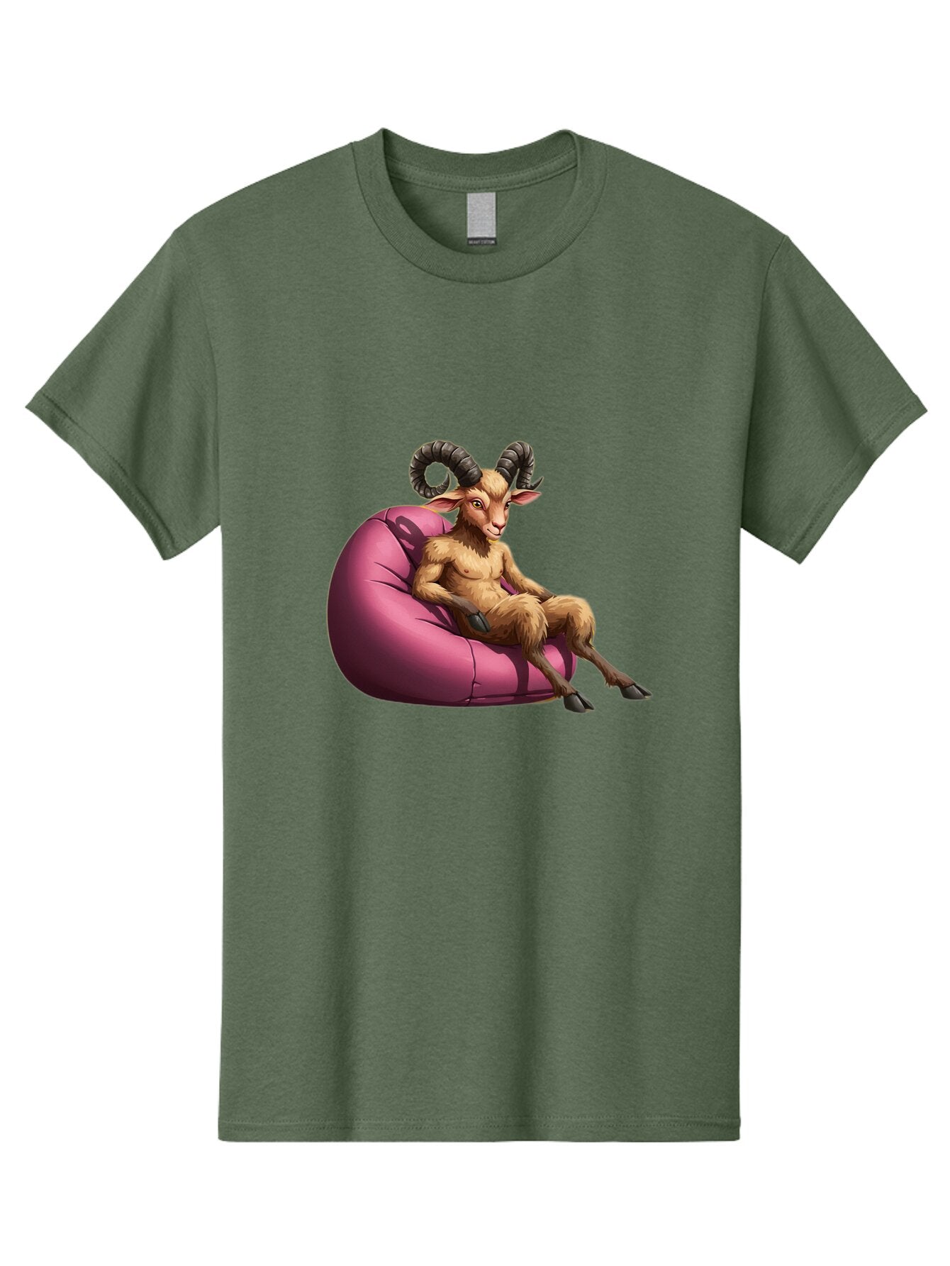 Goat-Person-On-Bean-Bag Men'S Graphic Tee, 100% Cotton, Comfortable Casual Summer Wear, Machine Washable, Vintage Camera, Old Camera, Antique Camera, Black Camera, Classic Photography, Photography Equipment, Nostalgic Device, Film Camera, Baq909 6