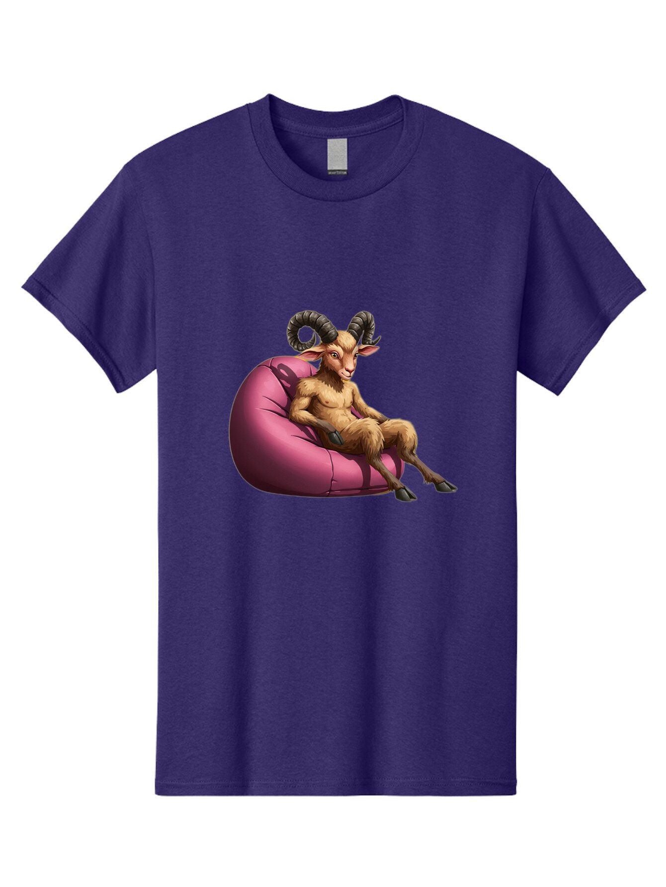 Goat-Person-On-Bean-Bag Men'S Graphic Tee, 100% Cotton, Comfortable Casual Summer Wear, Machine Washable, Vintage Camera, Old Camera, Antique Camera, Black Camera, Classic Photography, Photography Equipment, Nostalgic Device, Film Camera, Baq909 1