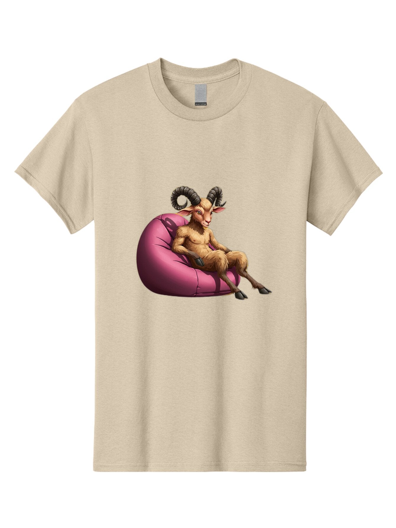 Goat-Person-On-Bean-Bag Men'S Graphic Tee, 100% Cotton, Comfortable Casual Summer Wear, Machine Washable, Vintage Camera, Old Camera, Antique Camera, Black Camera, Classic Photography, Photography Equipment, Nostalgic Device, Film Camera, Baq909 2