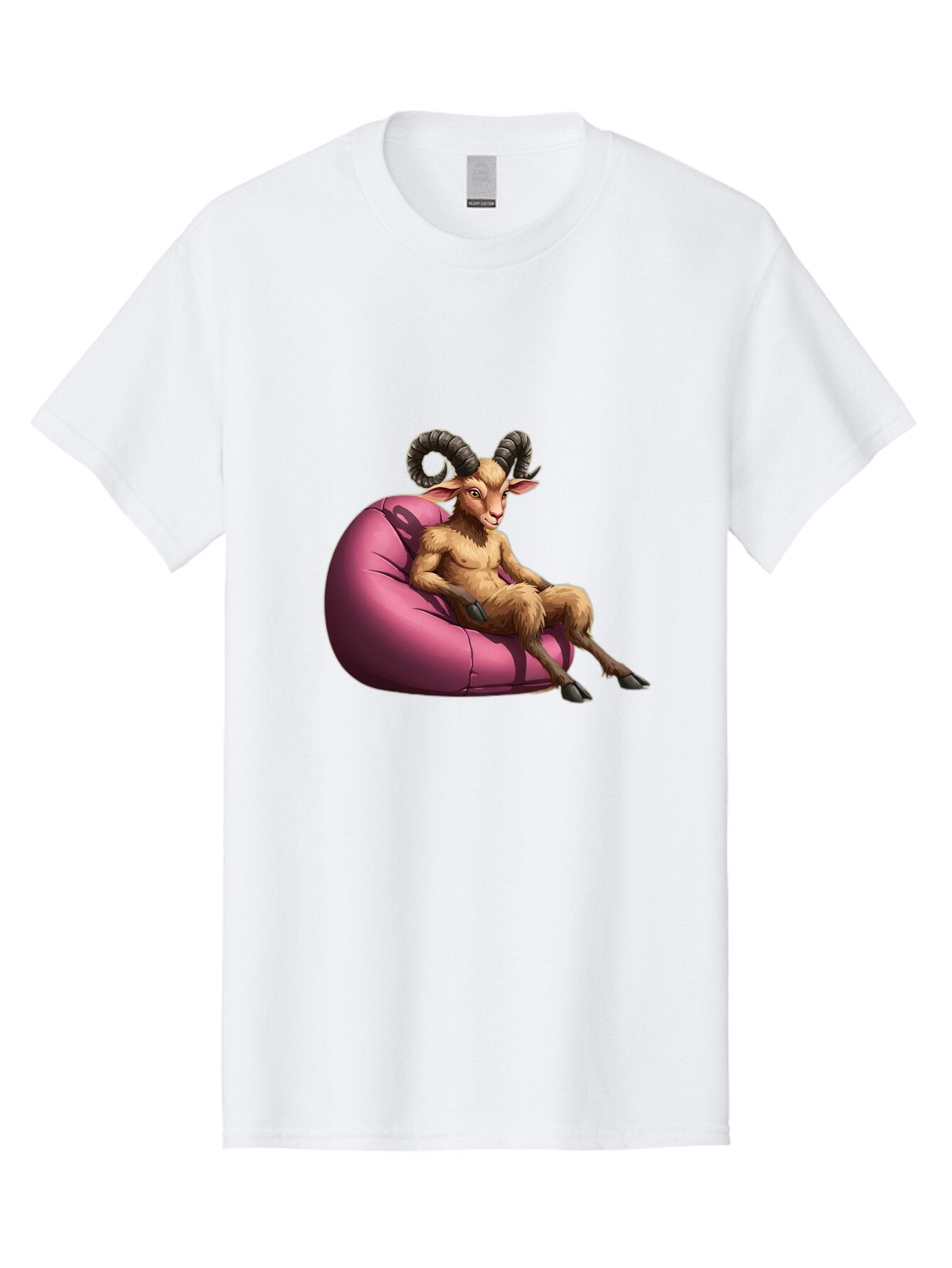 Goat-Person-On-Bean-Bag Men'S Graphic Tee, 100% Cotton, Comfortable Casual Summer Wear, Machine Washable, Vintage Camera, Old Camera, Antique Camera, Black Camera, Classic Photography, Photography Equipment, Nostalgic Device, Film Camera, Baq909 4