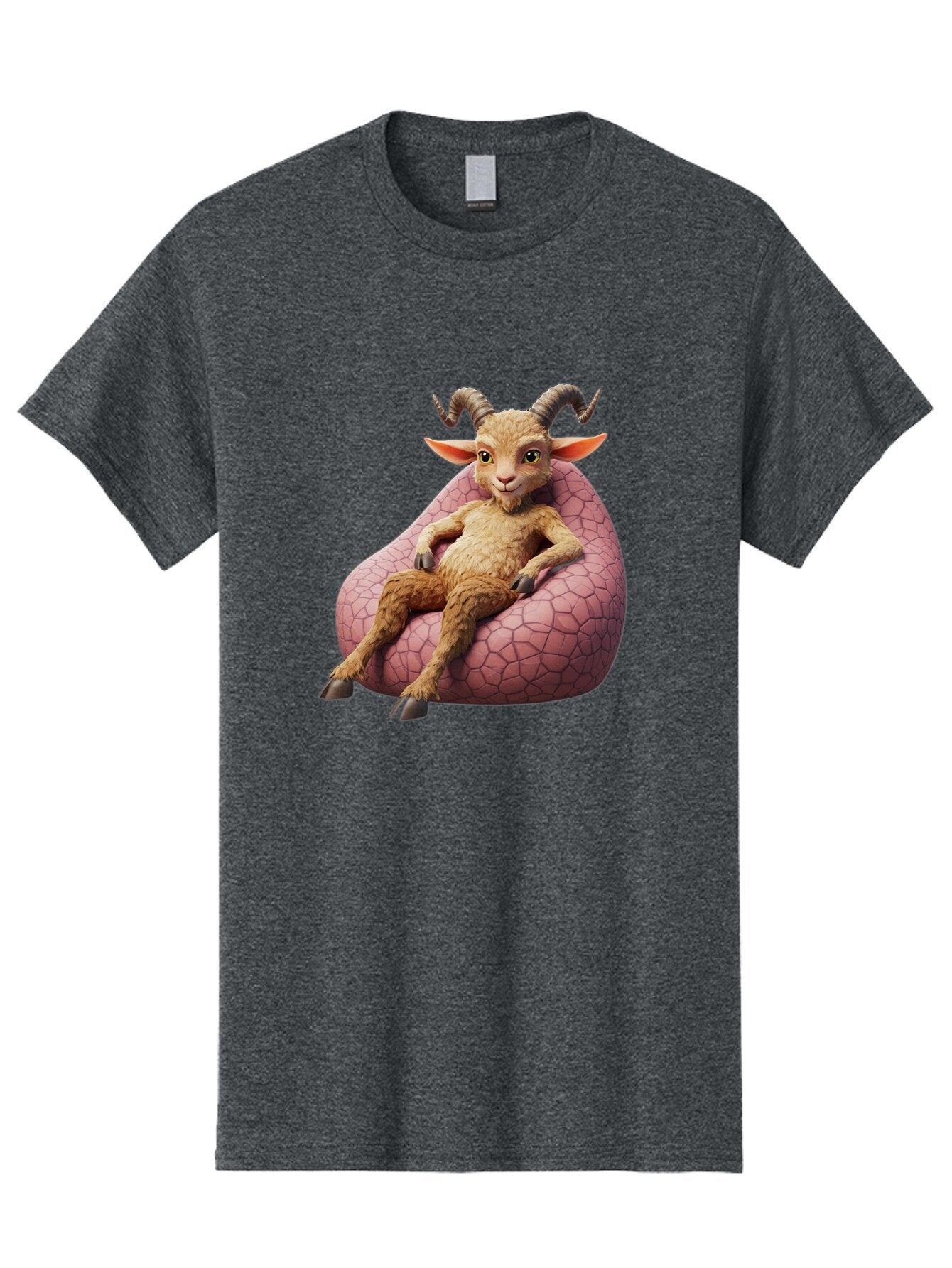 Goat-Relaxing-On-Bean-Bag Men'S Graphic Tee, 100% Cotton, Comfortable Casual Summer Wear, Machine Washable, Vintage Camera, Old Camera, Antique Camera, Black Camera, Classic Photography, Photography Equipment, Nostalgic Device, Film Camera, Baq910 6