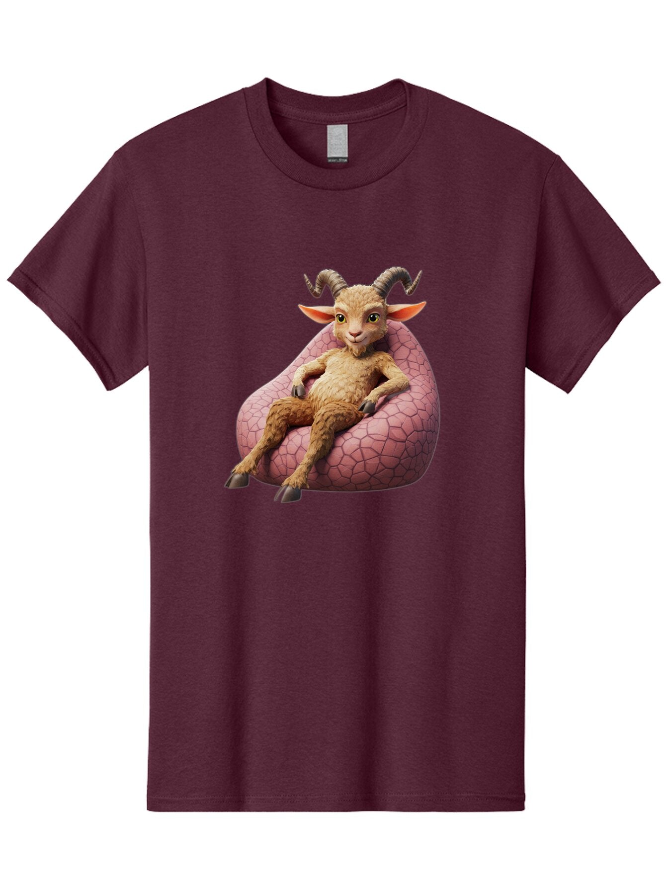 Goat-Relaxing-On-Bean-Bag Men'S Graphic Tee, 100% Cotton, Comfortable Casual Summer Wear, Machine Washable, Vintage Camera, Old Camera, Antique Camera, Black Camera, Classic Photography, Photography Equipment, Nostalgic Device, Film Camera, Baq910 15