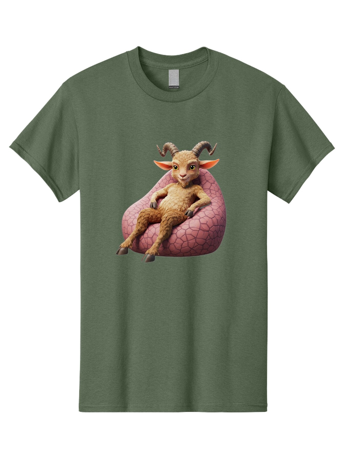 Goat-Relaxing-On-Bean-Bag Men'S Graphic Tee, 100% Cotton, Comfortable Casual Summer Wear, Machine Washable, Vintage Camera, Old Camera, Antique Camera, Black Camera, Classic Photography, Photography Equipment, Nostalgic Device, Film Camera, Baq910 7