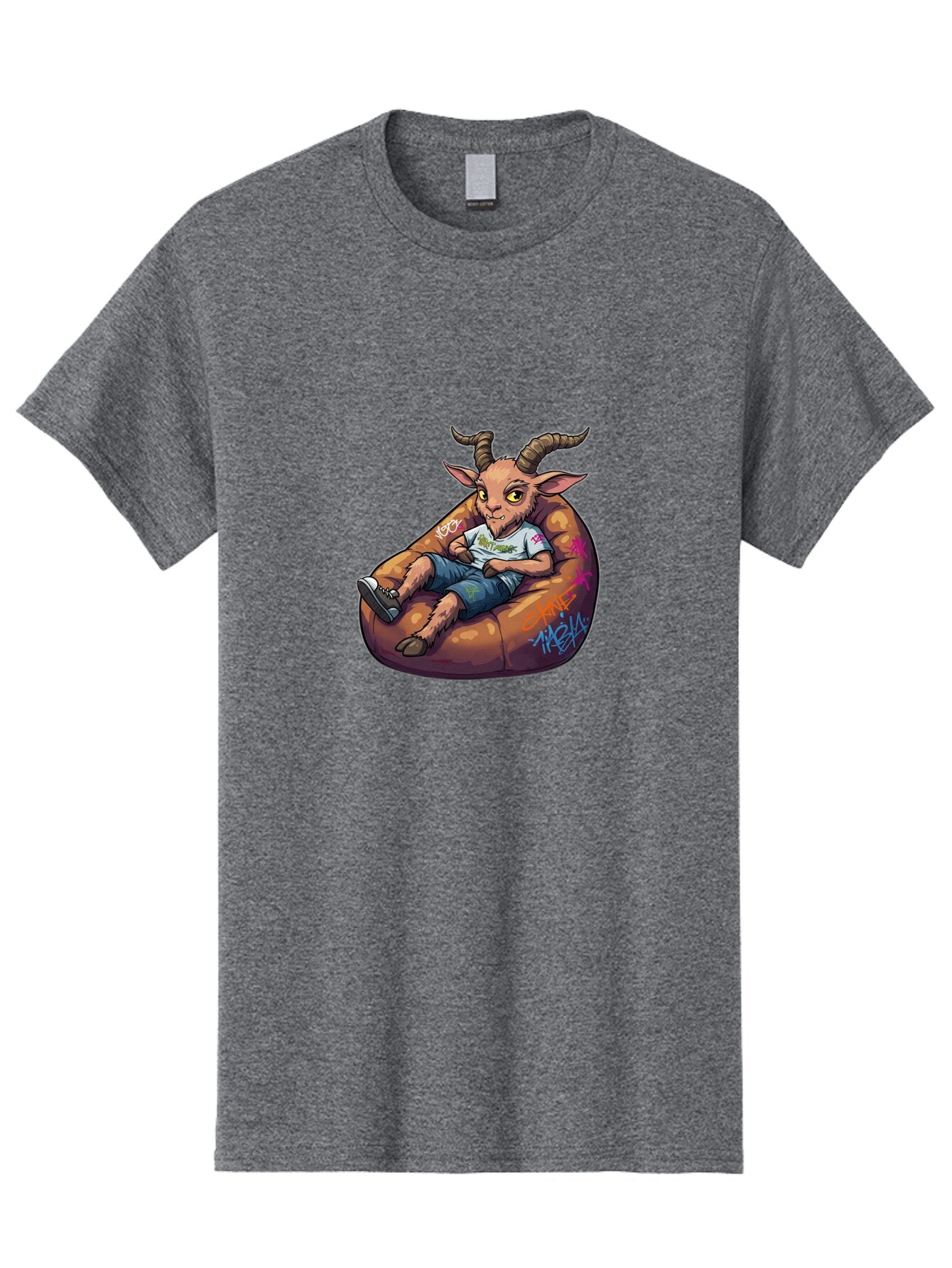 Goat Men'S Graphic Tee, 100% Cotton, Comfortable Casual Summer Wear, Machine Washable, Vintage Camera, Old Camera, Antique Camera, Black Camera, Classic Photography, Photography Equipment, Nostalgic Device, Film Camera, Camera Art Baq911 8