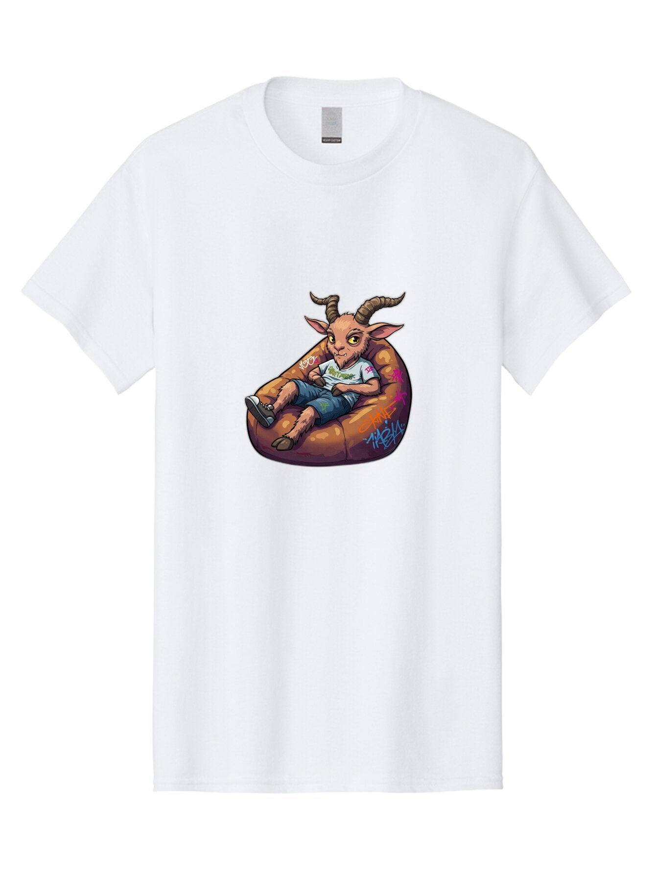 Goat Men'S Graphic Tee, 100% Cotton, Comfortable Casual Summer Wear, Machine Washable, Vintage Camera, Old Camera, Antique Camera, Black Camera, Classic Photography, Photography Equipment, Nostalgic Device, Film Camera, Camera Art Baq911 7