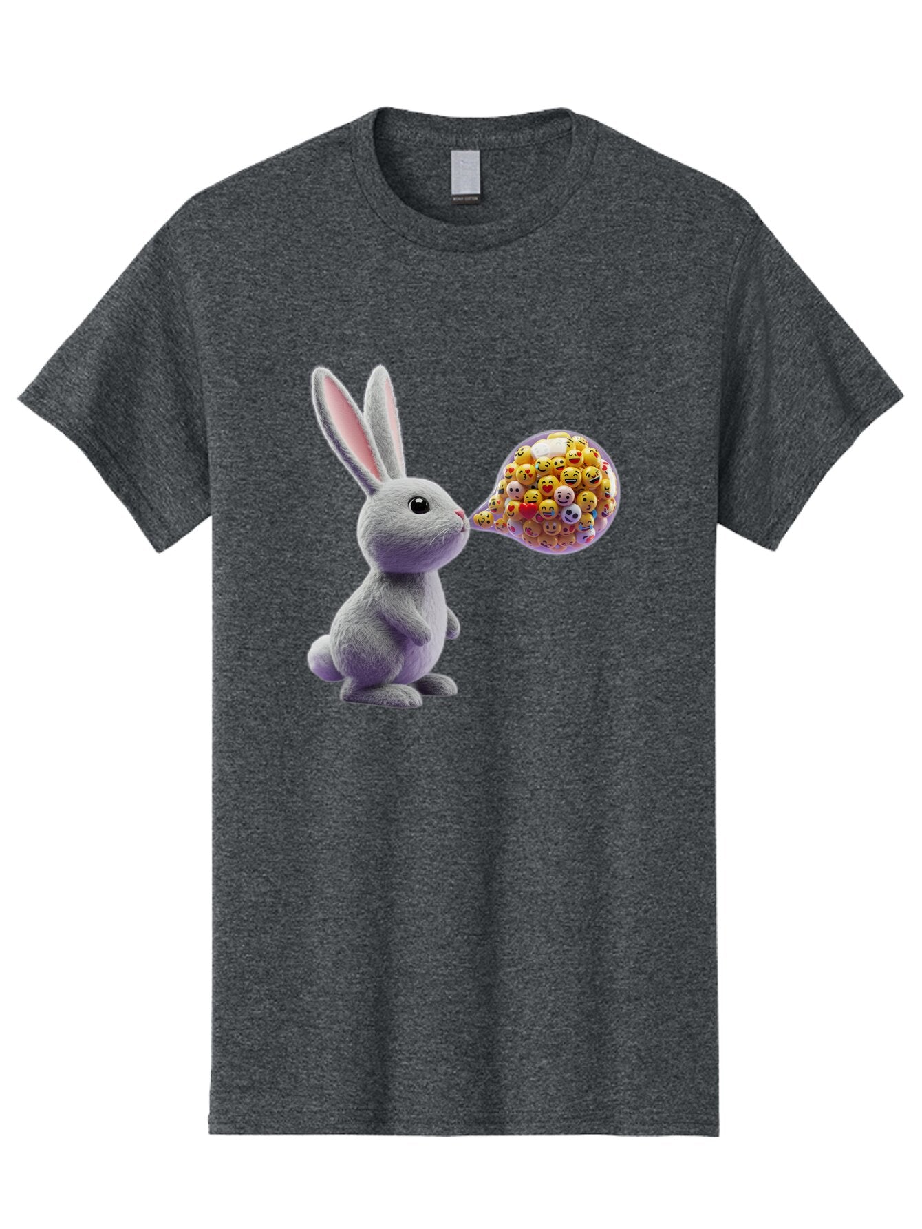 Gray-Bunny-Emoji-Cloud Men'S Graphic Tee, 100% Cotton, Comfortable Casual Summer Wear, Machine Washable, Vintage Camera, Old Camera, Antique Camera, Black Camera, Classic Photography, Photography Equipment, Nostalgic Device, Film Camera, Baq915 7