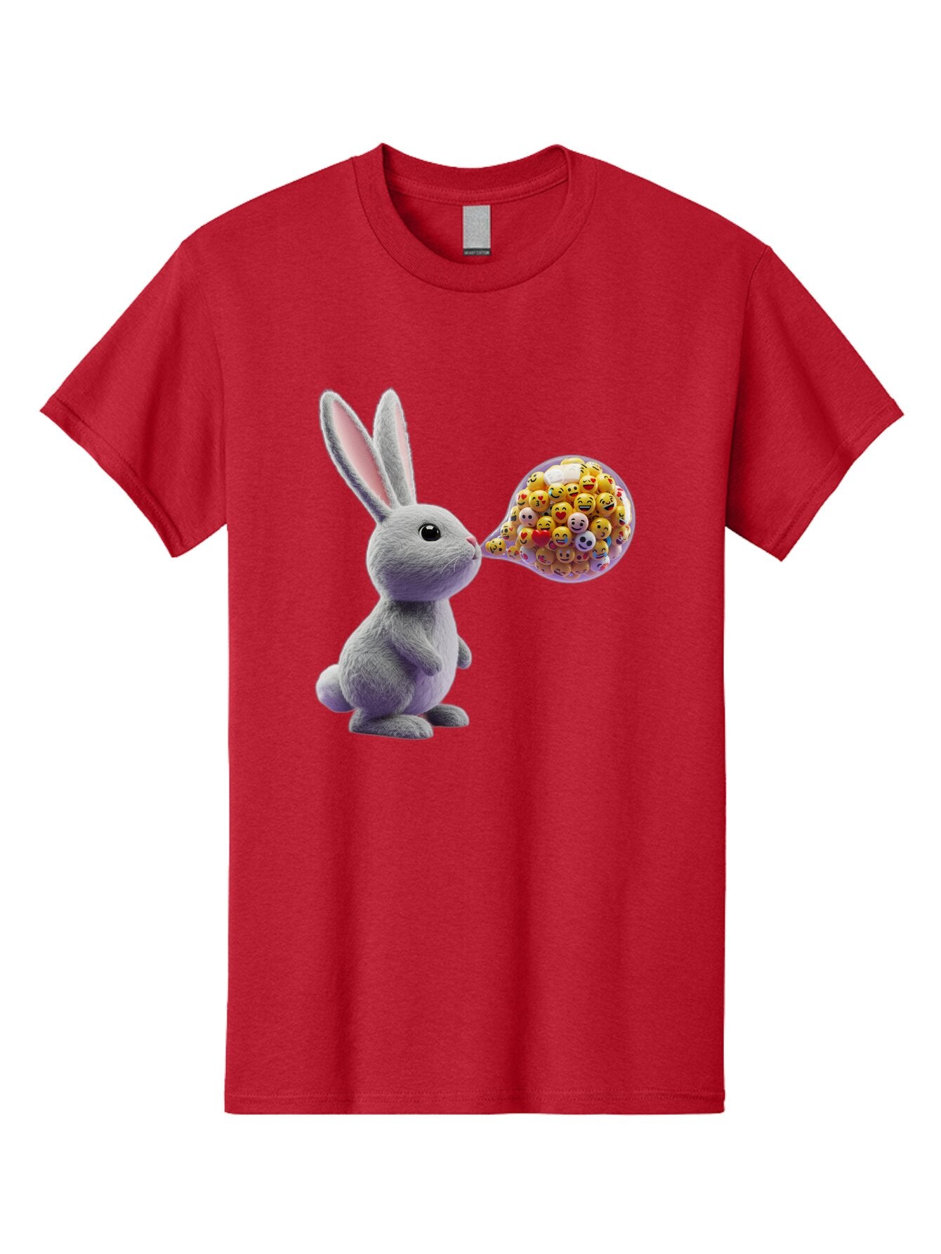 Gray-Bunny-Emoji-Cloud Men'S Graphic Tee, 100% Cotton, Comfortable Casual Summer Wear, Machine Washable, Vintage Camera, Old Camera, Antique Camera, Black Camera, Classic Photography, Photography Equipment, Nostalgic Device, Film Camera, Baq915 1