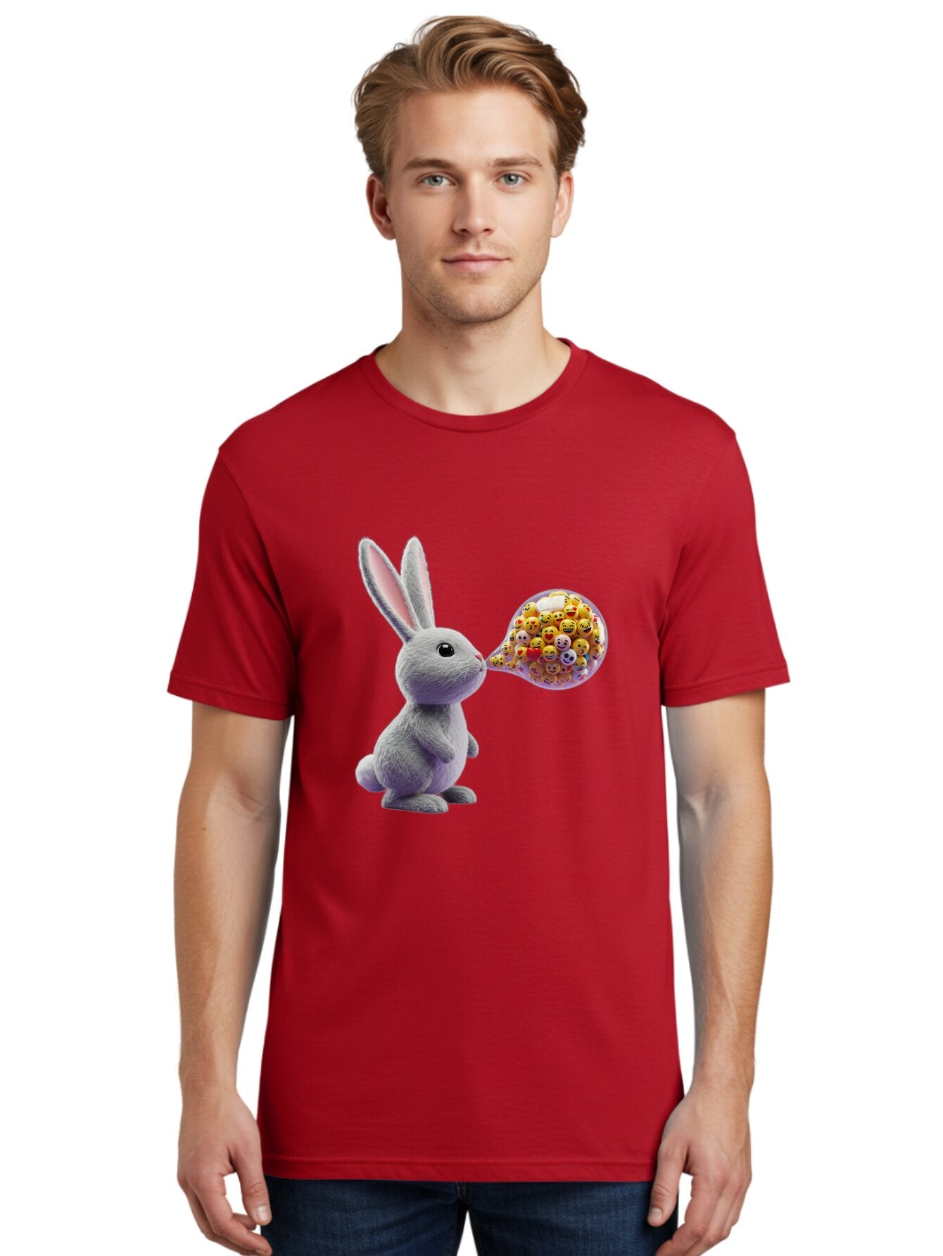 Gray-Bunny-Emoji-Cloud Men'S Graphic Tee, 100% Cotton, Comfortable Casual Summer Wear, Machine Washable, Vintage Camera, Old Camera, Antique Camera, Black Camera, Classic Photography, Photography Equipment, Nostalgic Device, Film Camera, Baq915 19