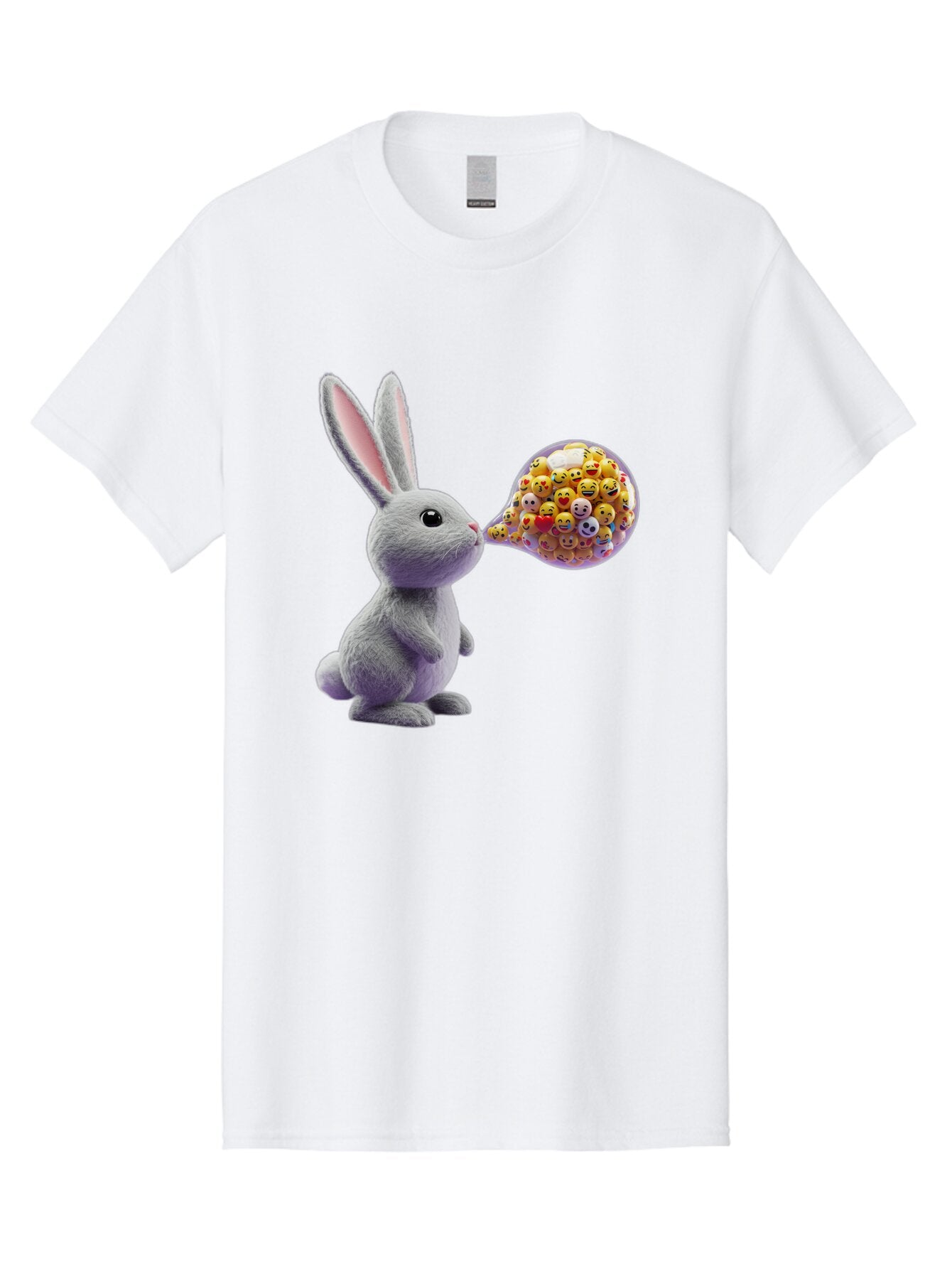 Gray-Bunny-Emoji-Cloud Men'S Graphic Tee, 100% Cotton, Comfortable Casual Summer Wear, Machine Washable, Vintage Camera, Old Camera, Antique Camera, Black Camera, Classic Photography, Photography Equipment, Nostalgic Device, Film Camera, Baq915 10