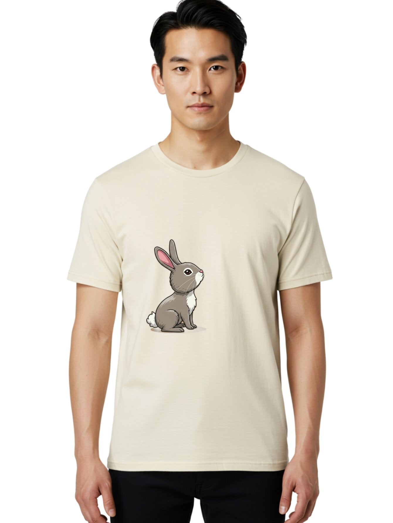 Gray-Rabbit Men'S Graphic Tee, 100% Cotton, Comfortable Casual Summer Wear, Machine Washable, Vintage Camera, Old Camera, Antique Camera, Black Camera, Classic Photography, Photography Equipment, Nostalgic Device, Film Camera, Camera Art Baq916 23