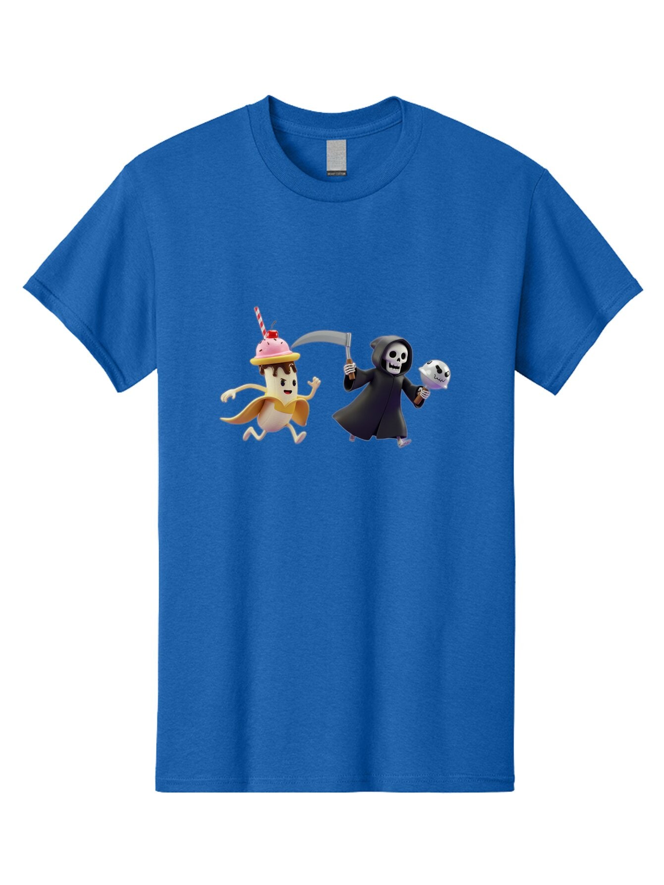 Grim-Reaper-Ice-Cream Men'S Graphic Tee, 100% Cotton, Comfortable Casual Summer Wear, Machine Washable, Vintage Camera, Old Camera, Antique Camera, Black Camera, Classic Photography, Photography Equipment, Nostalgic Device, Film Camera, Baq918 12