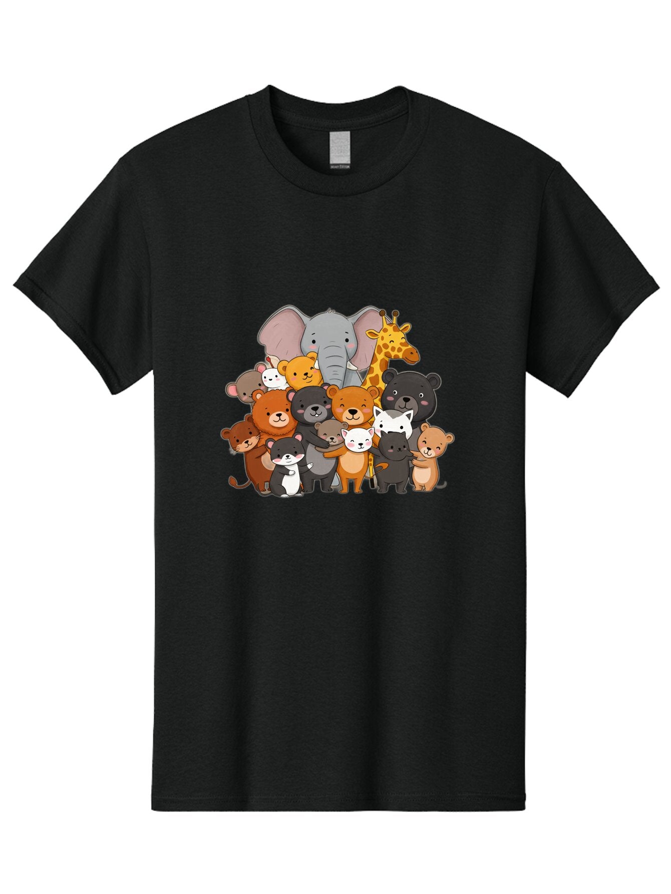 Group-Of-Animals Men'S Graphic Tee, 100% Cotton, Comfortable Casual Summer Wear, Machine Washable, Vintage Camera, Old Camera, Antique Camera, Black Camera, Classic Photography, Photography Equipment, Nostalgic Device, Film Camera, Camera Art Baq919 13
