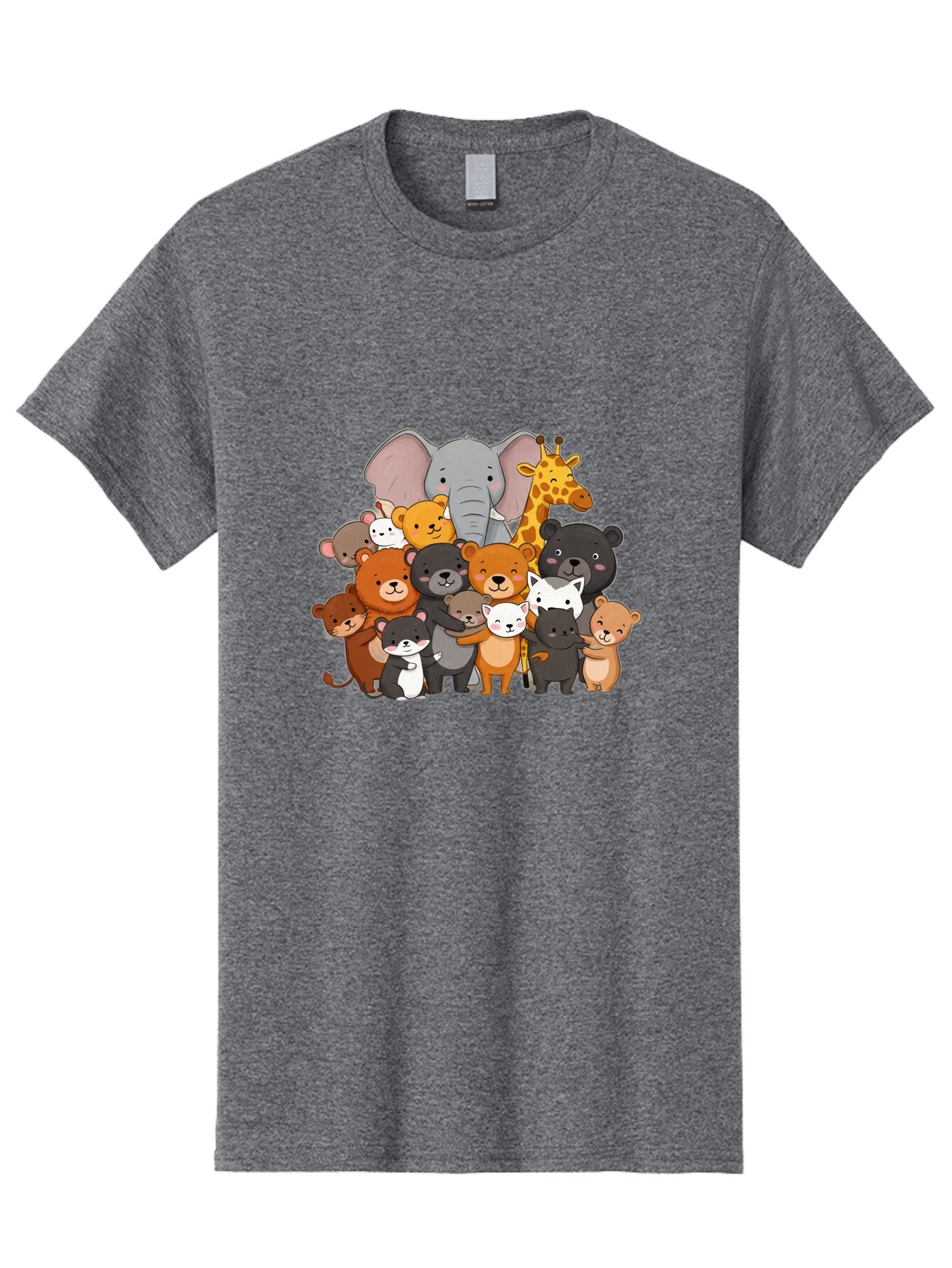 Group-Of-Animals Men'S Graphic Tee, 100% Cotton, Comfortable Casual Summer Wear, Machine Washable, Vintage Camera, Old Camera, Antique Camera, Black Camera, Classic Photography, Photography Equipment, Nostalgic Device, Film Camera, Camera Art Baq919 4