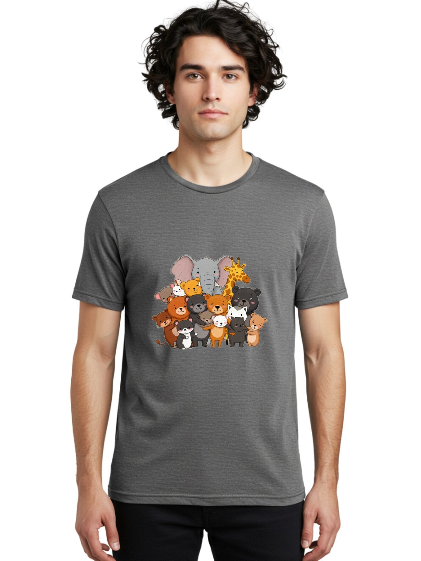 Group-Of-Animals Men'S Graphic Tee, 100% Cotton, Comfortable Casual Summer Wear, Machine Washable, Vintage Camera, Old Camera, Antique Camera, Black Camera, Classic Photography, Photography Equipment, Nostalgic Device, Film Camera, Camera Art Baq919 18
