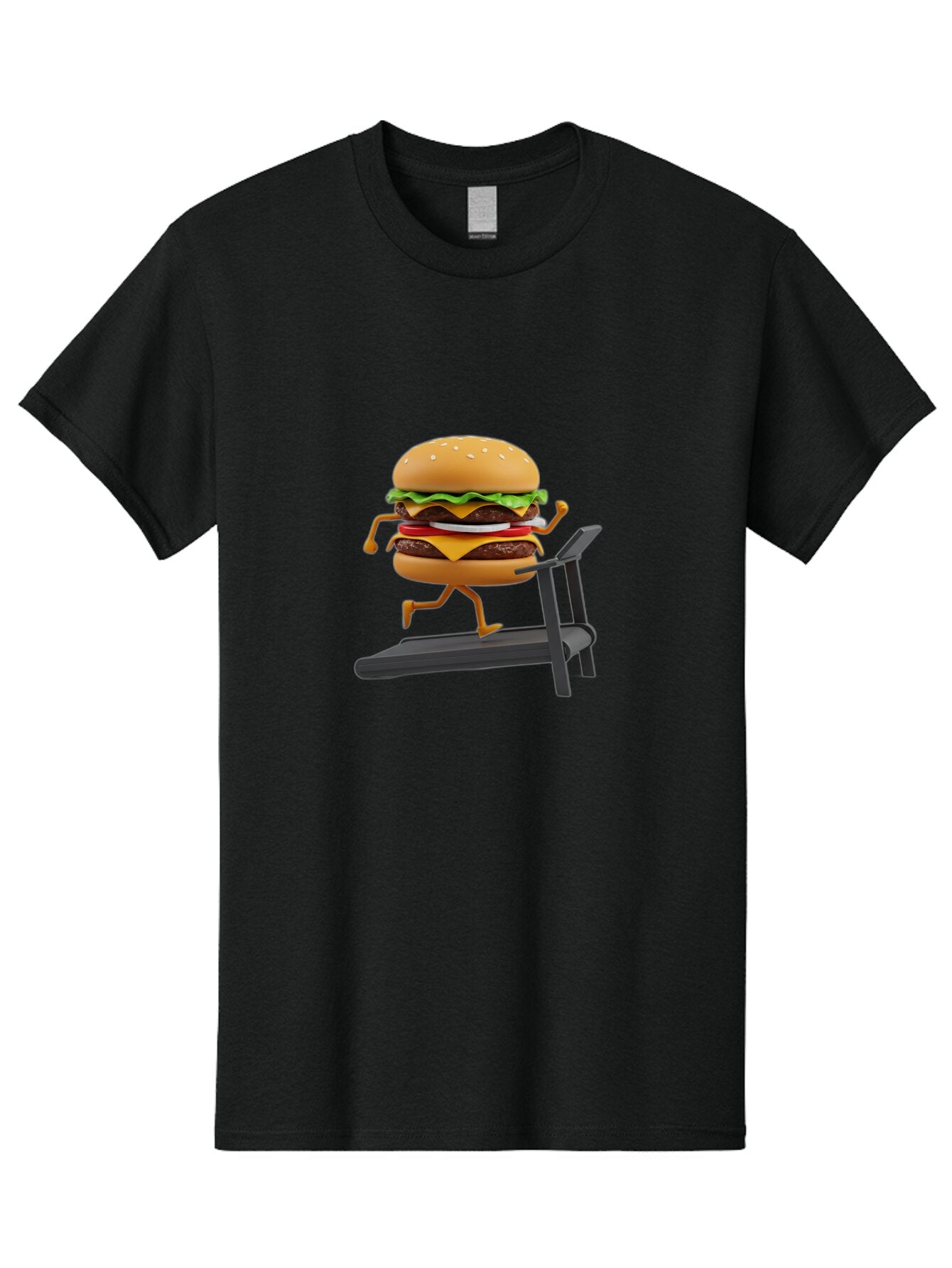 Hamburger-Treadmill Men'S Graphic Tee, 100% Cotton, Comfortable Casual Summer Wear, Machine Washable, Vintage Camera, Old Camera, Antique Camera, Black Camera, Classic Photography, Photography Equipment, Nostalgic Device, Film Camera, Baq922 8