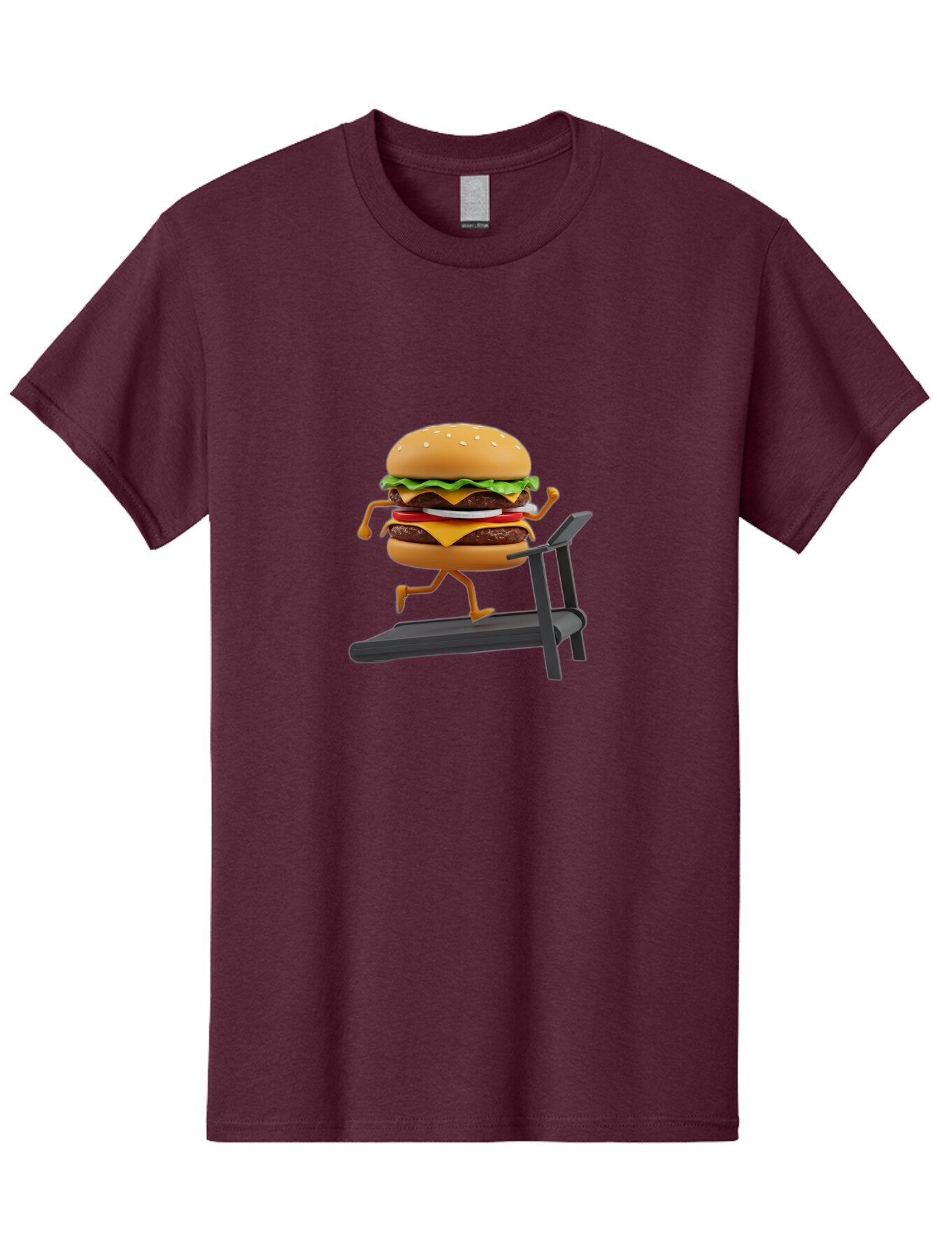 Hamburger-Treadmill Men'S Graphic Tee, 100% Cotton, Comfortable Casual Summer Wear, Machine Washable, Vintage Camera, Old Camera, Antique Camera, Black Camera, Classic Photography, Photography Equipment, Nostalgic Device, Film Camera, Baq922 7