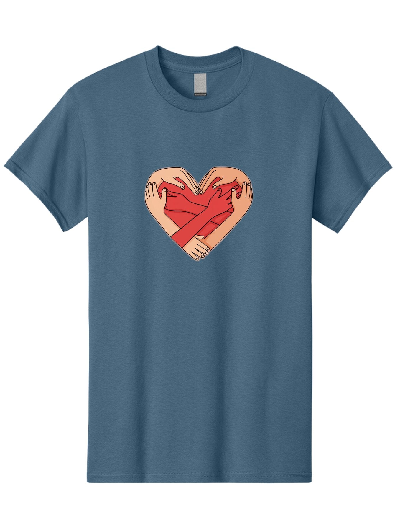 Hands-Holding-Heart Men'S Graphic Tee, 100% Cotton, Comfortable Casual Summer Wear, Machine Washable, Vintage Camera, Old Camera, Antique Camera, Black Camera, Classic Photography, Photography Equipment, Nostalgic Device, Film Camera, Baq924 6