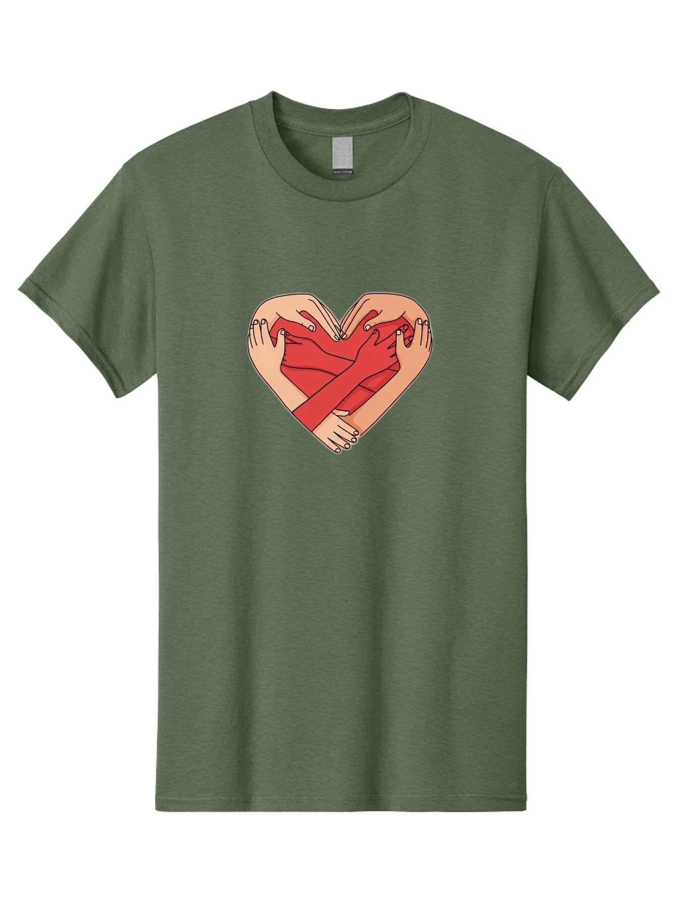 Hands-Holding-Heart Men'S Graphic Tee, 100% Cotton, Comfortable Casual Summer Wear, Machine Washable, Vintage Camera, Old Camera, Antique Camera, Black Camera, Classic Photography, Photography Equipment, Nostalgic Device, Film Camera, Baq924 11