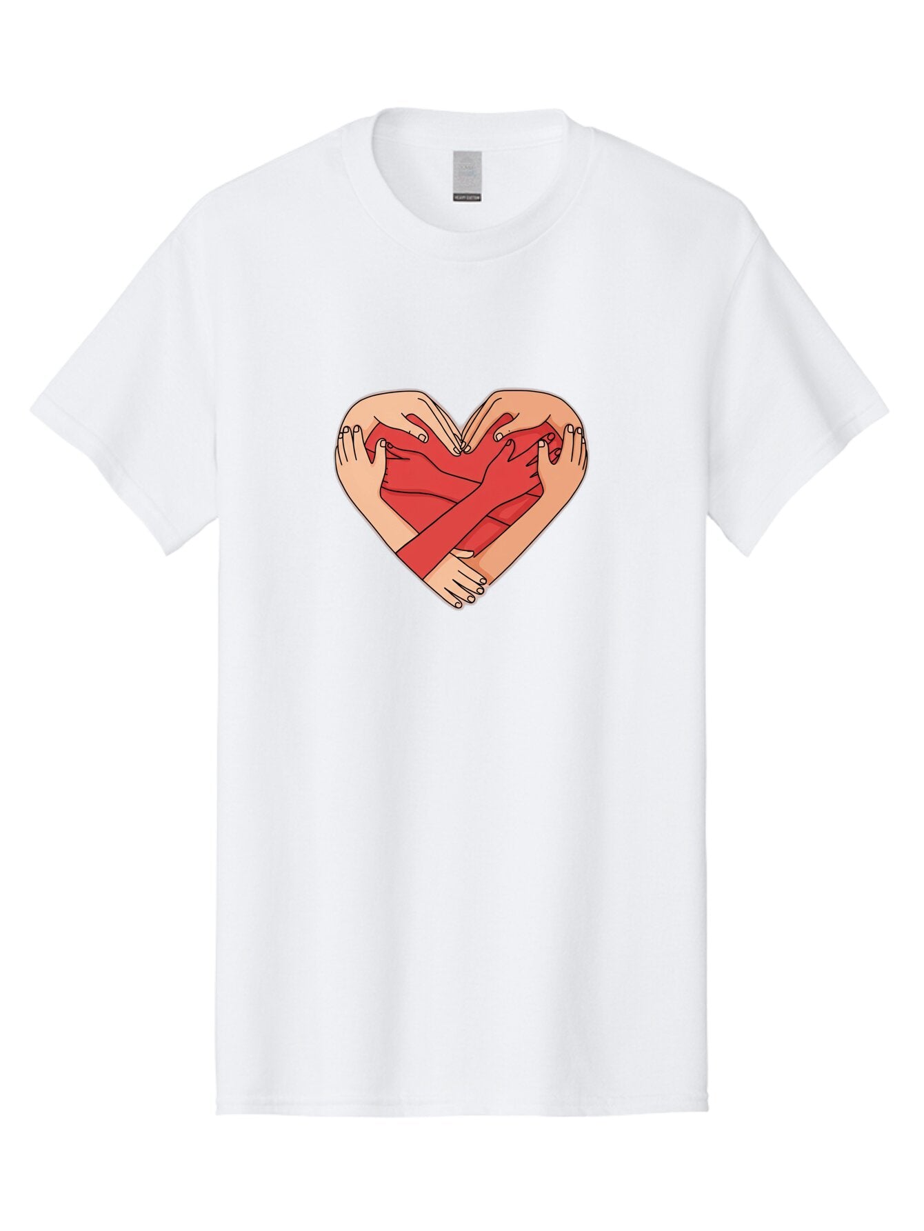 Hands-Holding-Heart Men'S Graphic Tee, 100% Cotton, Comfortable Casual Summer Wear, Machine Washable, Vintage Camera, Old Camera, Antique Camera, Black Camera, Classic Photography, Photography Equipment, Nostalgic Device, Film Camera, Baq924 13