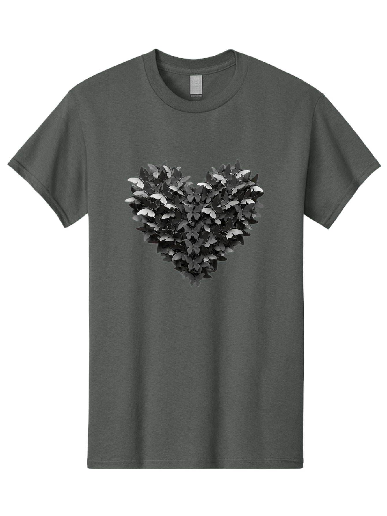 Heart-Shaped-Leaves Men'S Graphic Tee, 100% Cotton, Comfortable Casual Summer Wear, Machine Washable, Vintage Camera, Old Camera, Antique Camera, Black Camera, Classic Photography, Photography Equipment, Nostalgic Device, Film Camera, Baq925 4