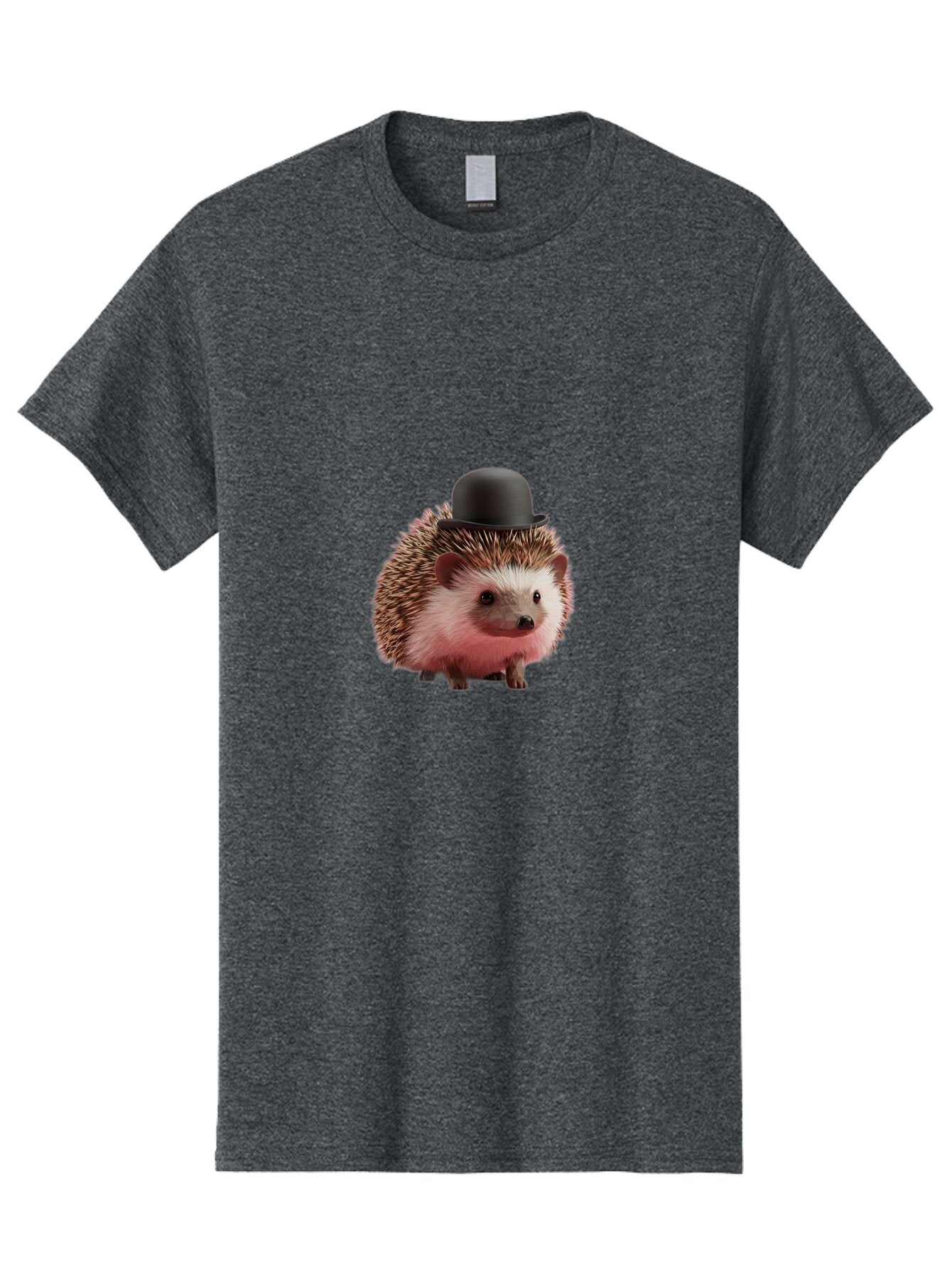 Hedgehog-Bowler-Hat Men'S Graphic Tee, 100% Cotton, Comfortable Casual Summer Wear, Machine Washable, Vintage Camera, Old Camera, Antique Camera, Black Camera, Classic Photography, Photography Equipment, Nostalgic Device, Film Camera, Baq927 4