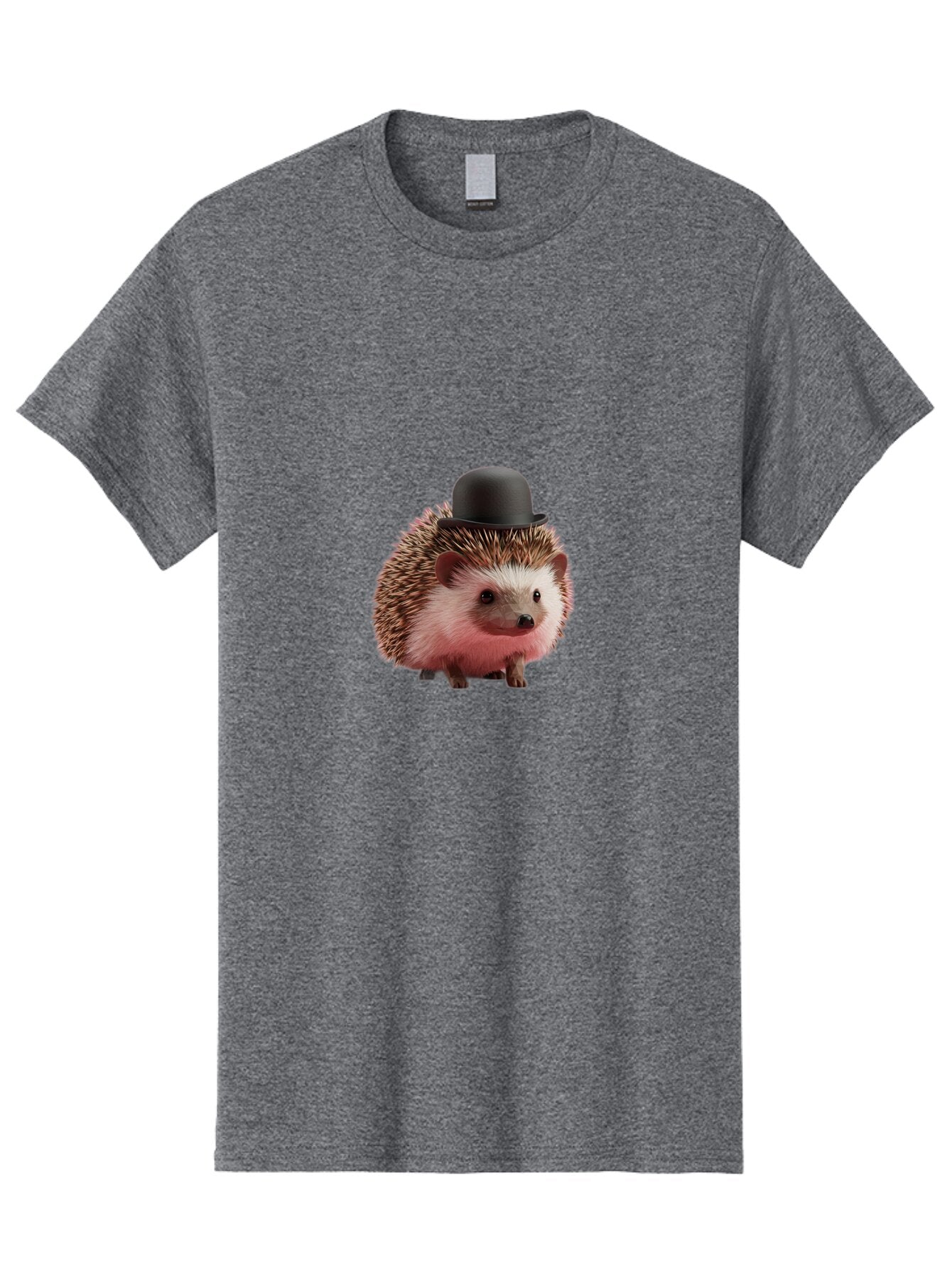 Hedgehog-Bowler-Hat Men'S Graphic Tee, 100% Cotton, Comfortable Casual Summer Wear, Machine Washable, Vintage Camera, Old Camera, Antique Camera, Black Camera, Classic Photography, Photography Equipment, Nostalgic Device, Film Camera, Baq927 7
