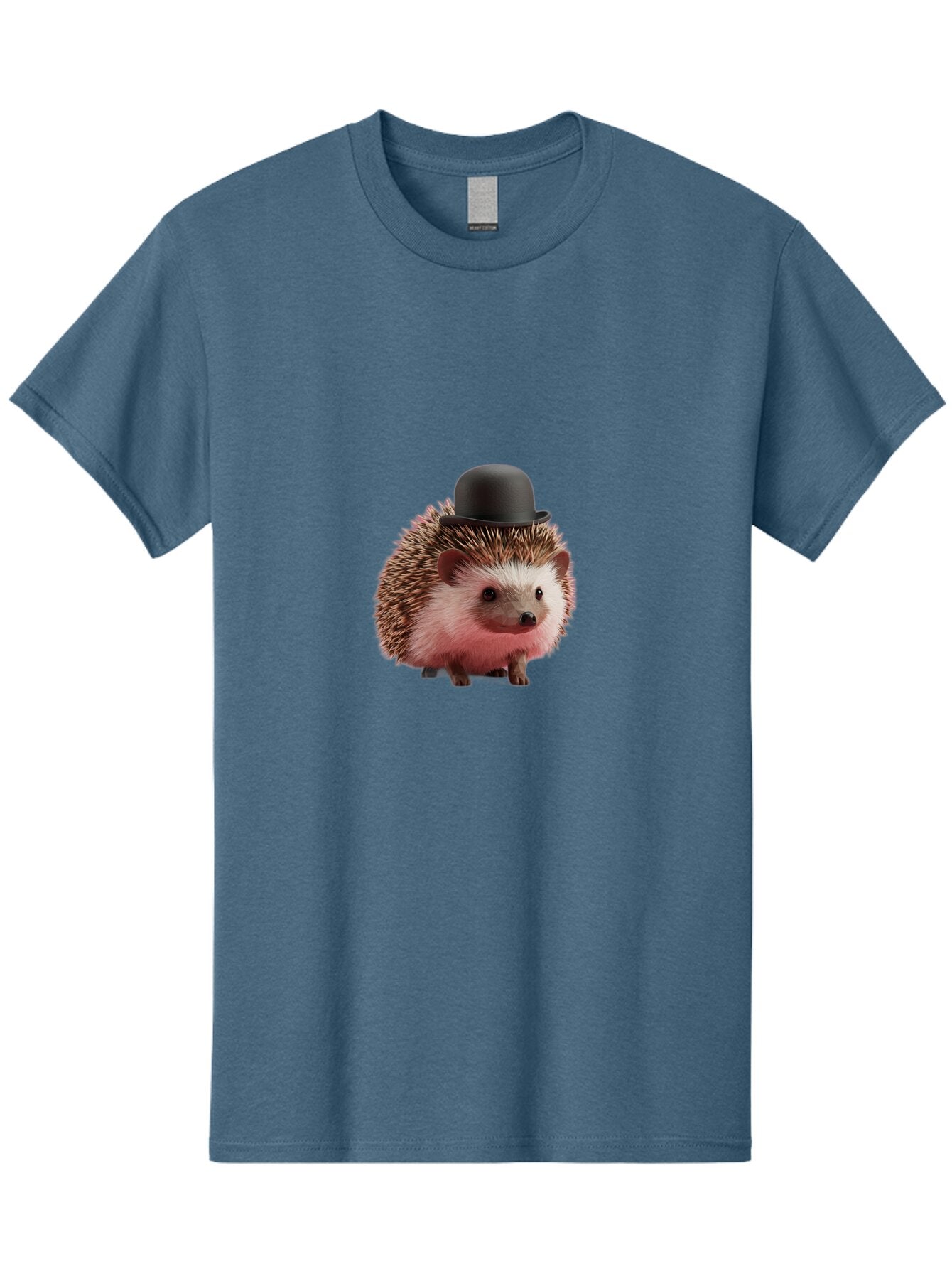 Hedgehog-Bowler-Hat Men'S Graphic Tee, 100% Cotton, Comfortable Casual Summer Wear, Machine Washable, Vintage Camera, Old Camera, Antique Camera, Black Camera, Classic Photography, Photography Equipment, Nostalgic Device, Film Camera, Baq927 2