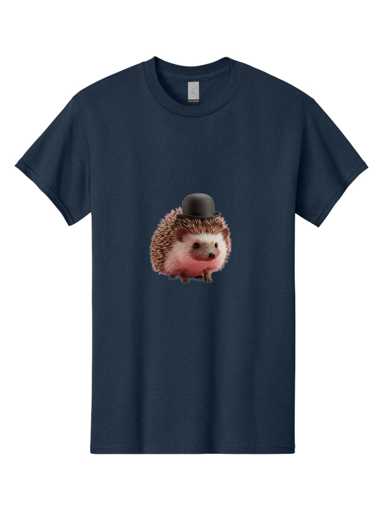 Hedgehog-Bowler-Hat Men'S Graphic Tee, 100% Cotton, Comfortable Casual Summer Wear, Machine Washable, Vintage Camera, Old Camera, Antique Camera, Black Camera, Classic Photography, Photography Equipment, Nostalgic Device, Film Camera, Baq927 5