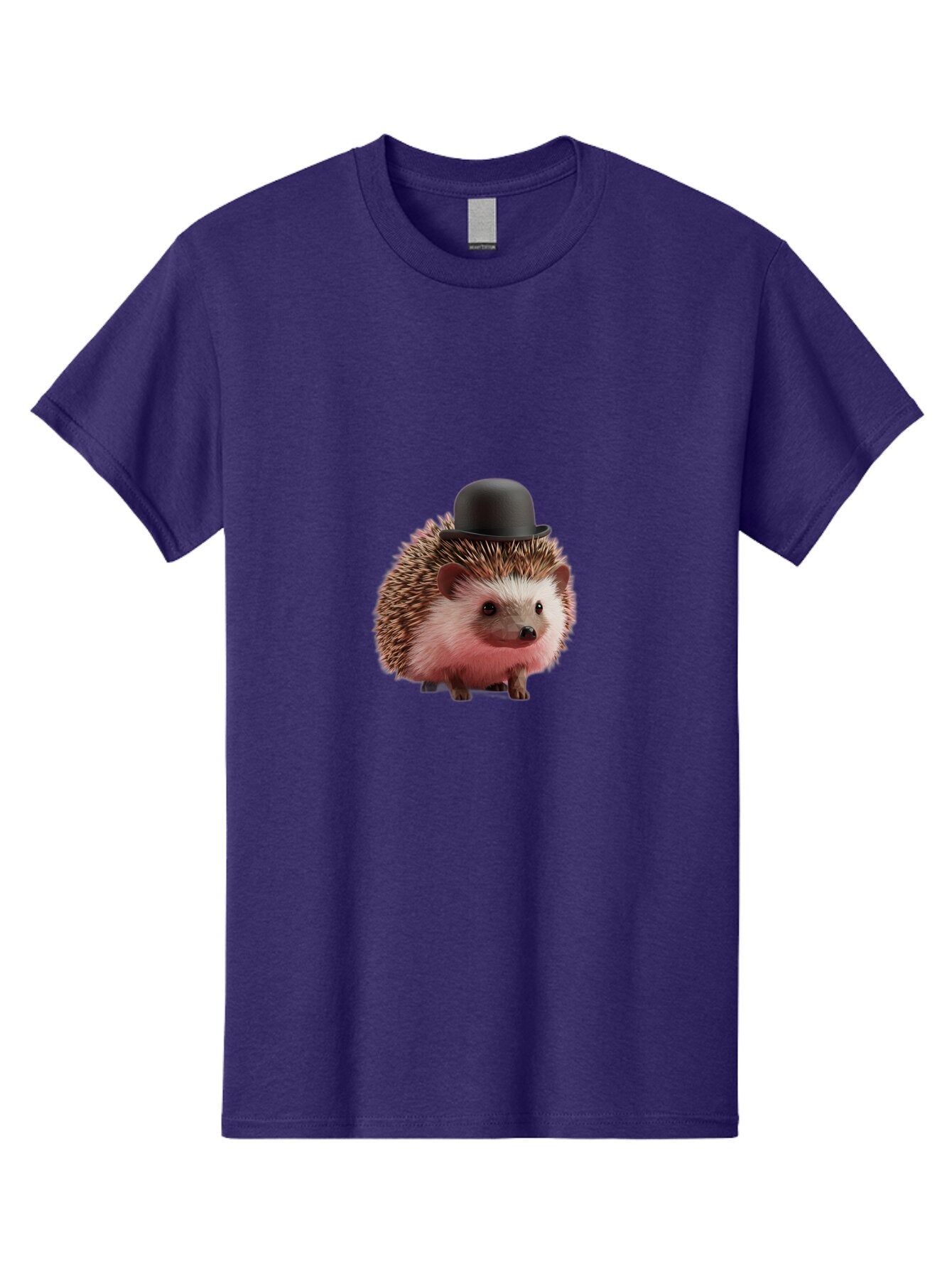 Hedgehog-Bowler-Hat Men'S Graphic Tee, 100% Cotton, Comfortable Casual Summer Wear, Machine Washable, Vintage Camera, Old Camera, Antique Camera, Black Camera, Classic Photography, Photography Equipment, Nostalgic Device, Film Camera, Baq927 10