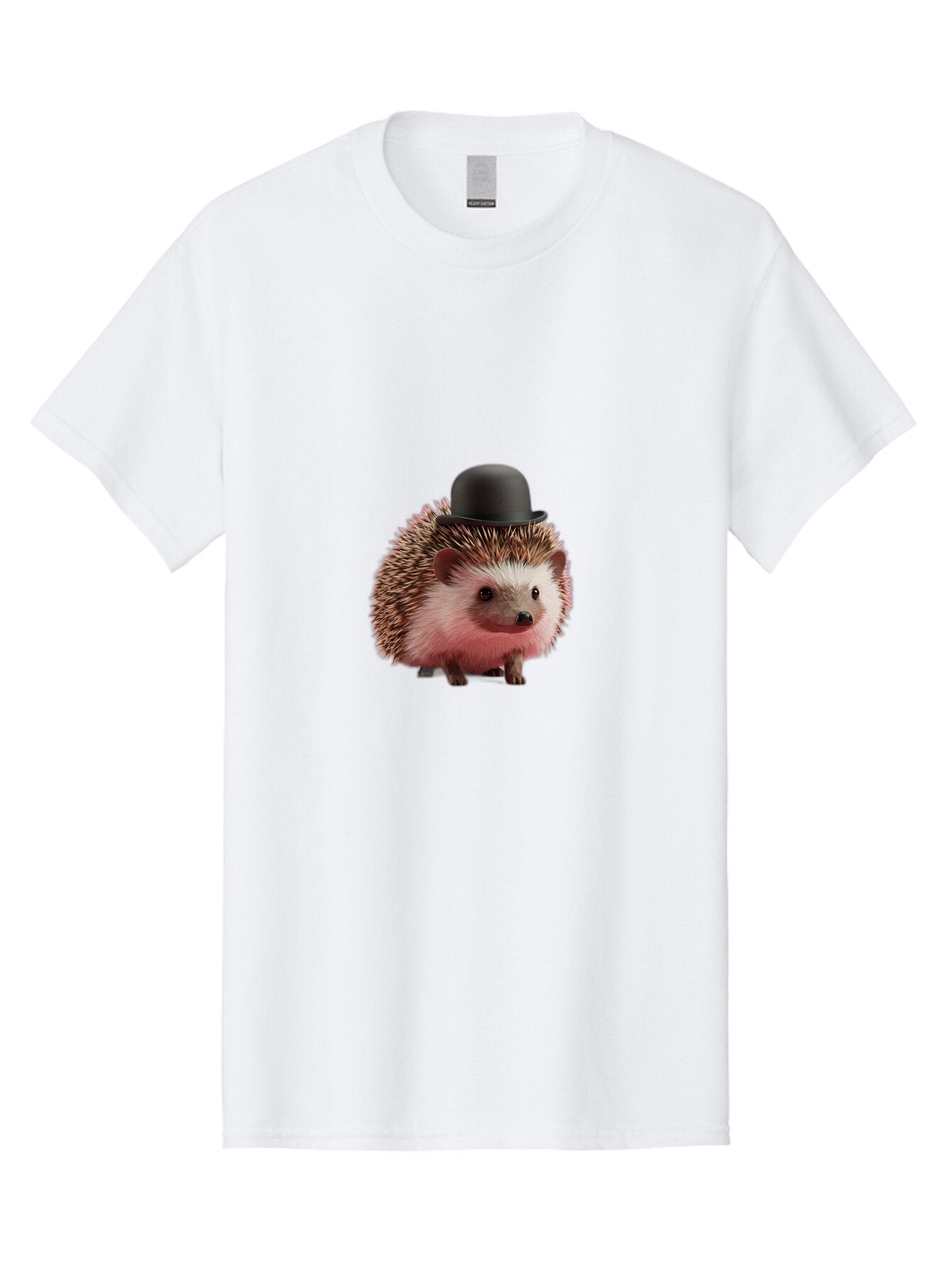 Hedgehog-Bowler-Hat Men'S Graphic Tee, 100% Cotton, Comfortable Casual Summer Wear, Machine Washable, Vintage Camera, Old Camera, Antique Camera, Black Camera, Classic Photography, Photography Equipment, Nostalgic Device, Film Camera, Baq927 12