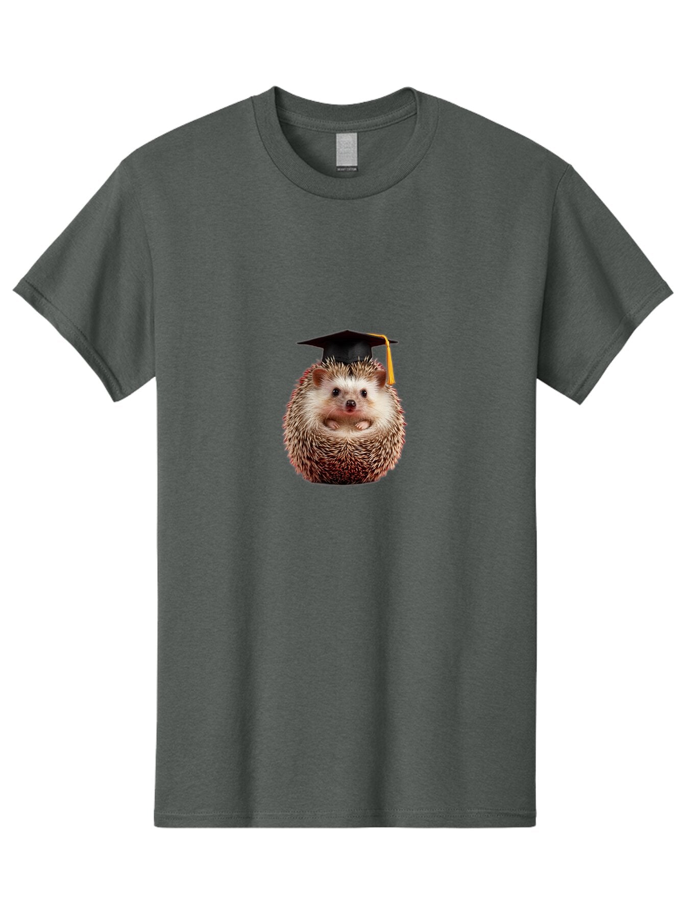 Hedgehog-Graduate Men'S Graphic Tee, 100% Cotton, Comfortable Casual Summer Wear, Machine Washable, Vintage Camera, Old Camera, Antique Camera, Black Camera, Classic Photography, Photography Equipment, Nostalgic Device, Film Camera, Camera Art Baq929 11