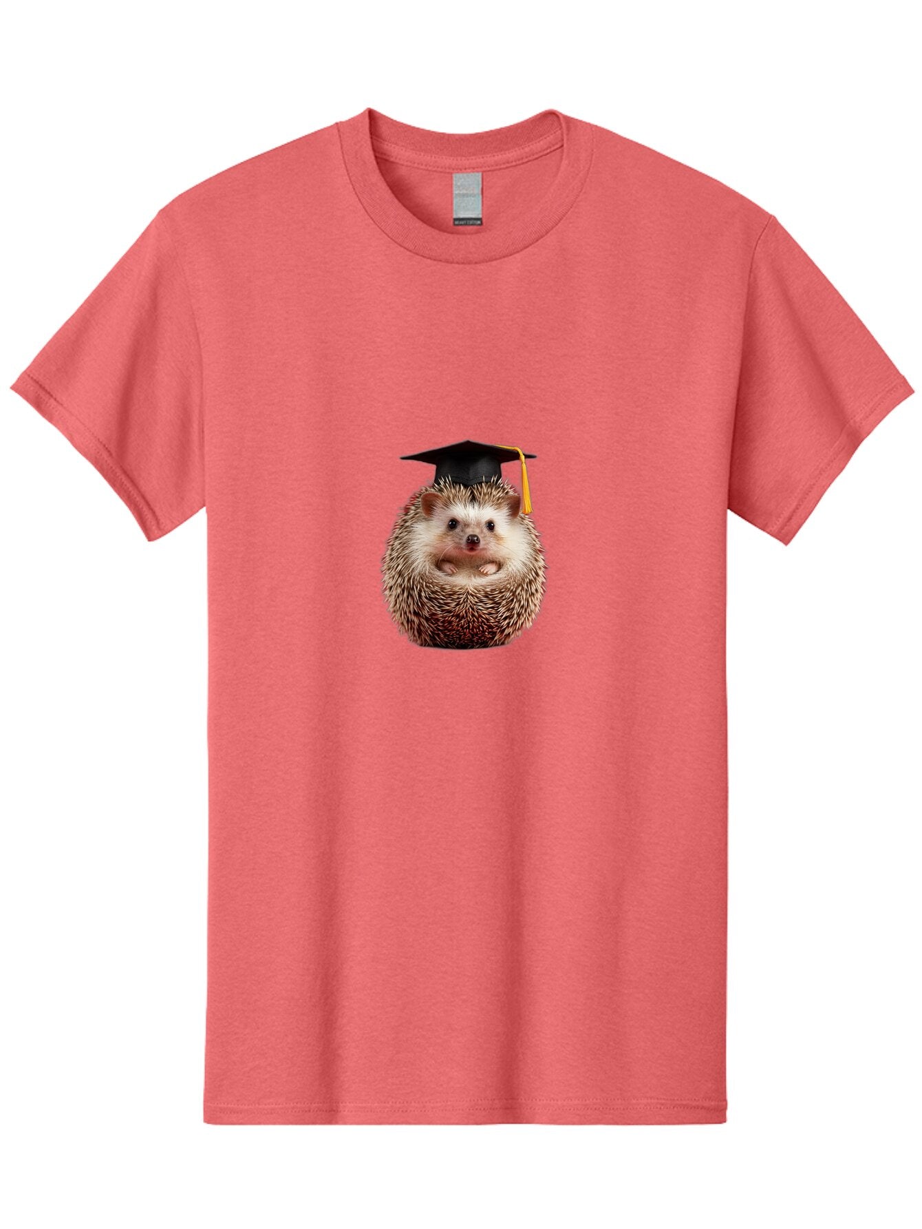 Hedgehog-Graduate Men'S Graphic Tee, 100% Cotton, Comfortable Casual Summer Wear, Machine Washable, Vintage Camera, Old Camera, Antique Camera, Black Camera, Classic Photography, Photography Equipment, Nostalgic Device, Film Camera, Camera Art Baq929 3