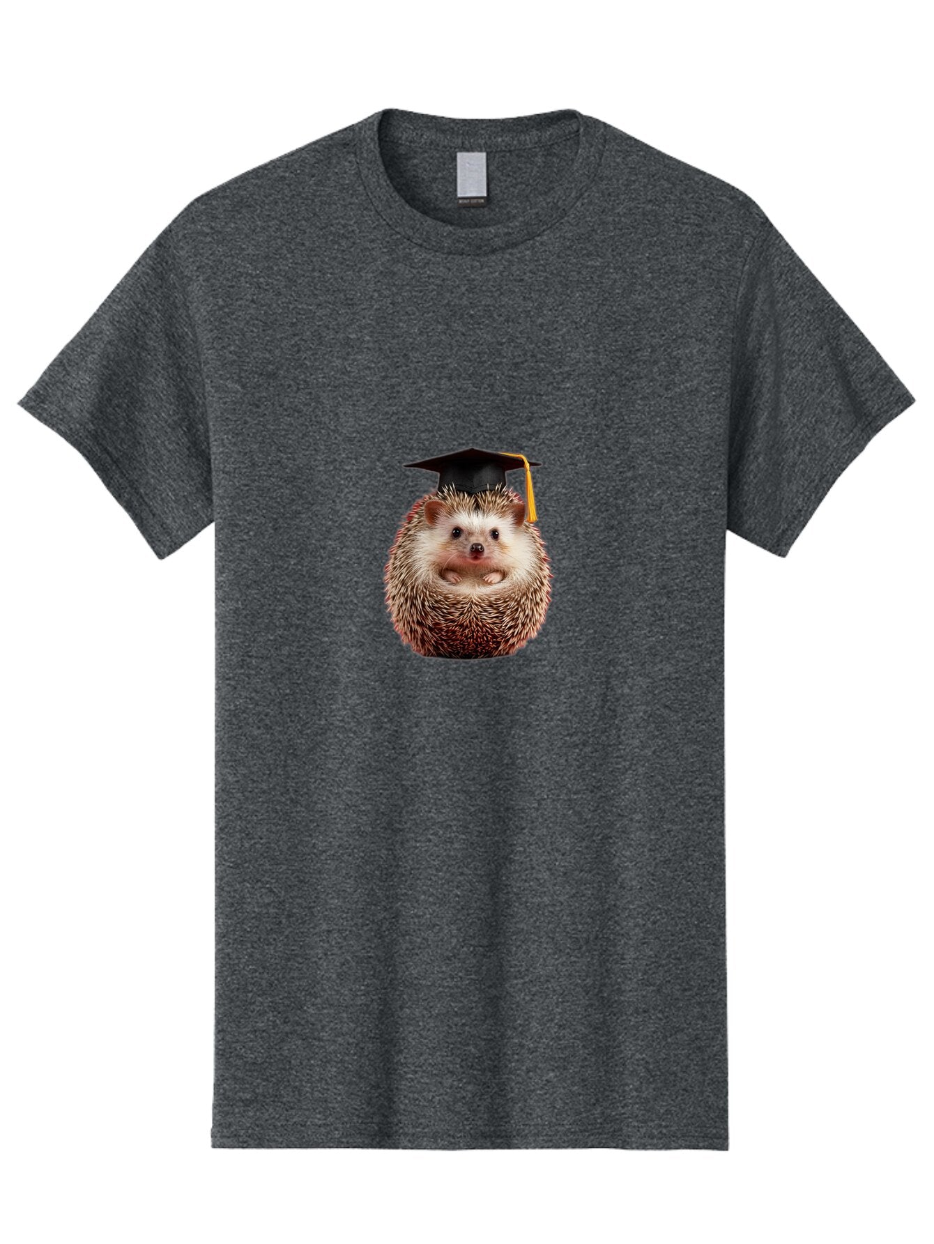 Hedgehog-Graduate Men'S Graphic Tee, 100% Cotton, Comfortable Casual Summer Wear, Machine Washable, Vintage Camera, Old Camera, Antique Camera, Black Camera, Classic Photography, Photography Equipment, Nostalgic Device, Film Camera, Camera Art Baq929 12