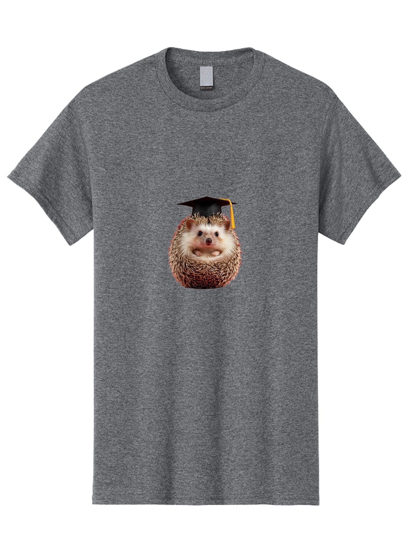 Hedgehog-Graduate Men'S Graphic Tee, 100% Cotton, Comfortable Casual Summer Wear, Machine Washable, Vintage Camera, Old Camera, Antique Camera, Black Camera, Classic Photography, Photography Equipment, Nostalgic Device, Film Camera, Camera Art Baq929 13