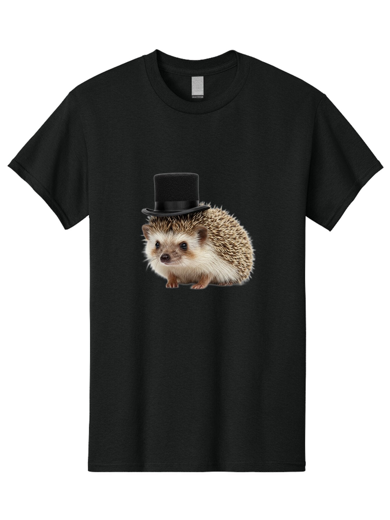 Hedgehog-In-Top-Hat Men'S Graphic Tee, 100% Cotton, Comfortable Casual Summer Wear, Machine Washable, Vintage Camera, Old Camera, Antique Camera, Black Camera, Classic Photography, Photography Equipment, Nostalgic Device, Film Camera, Baq932 11
