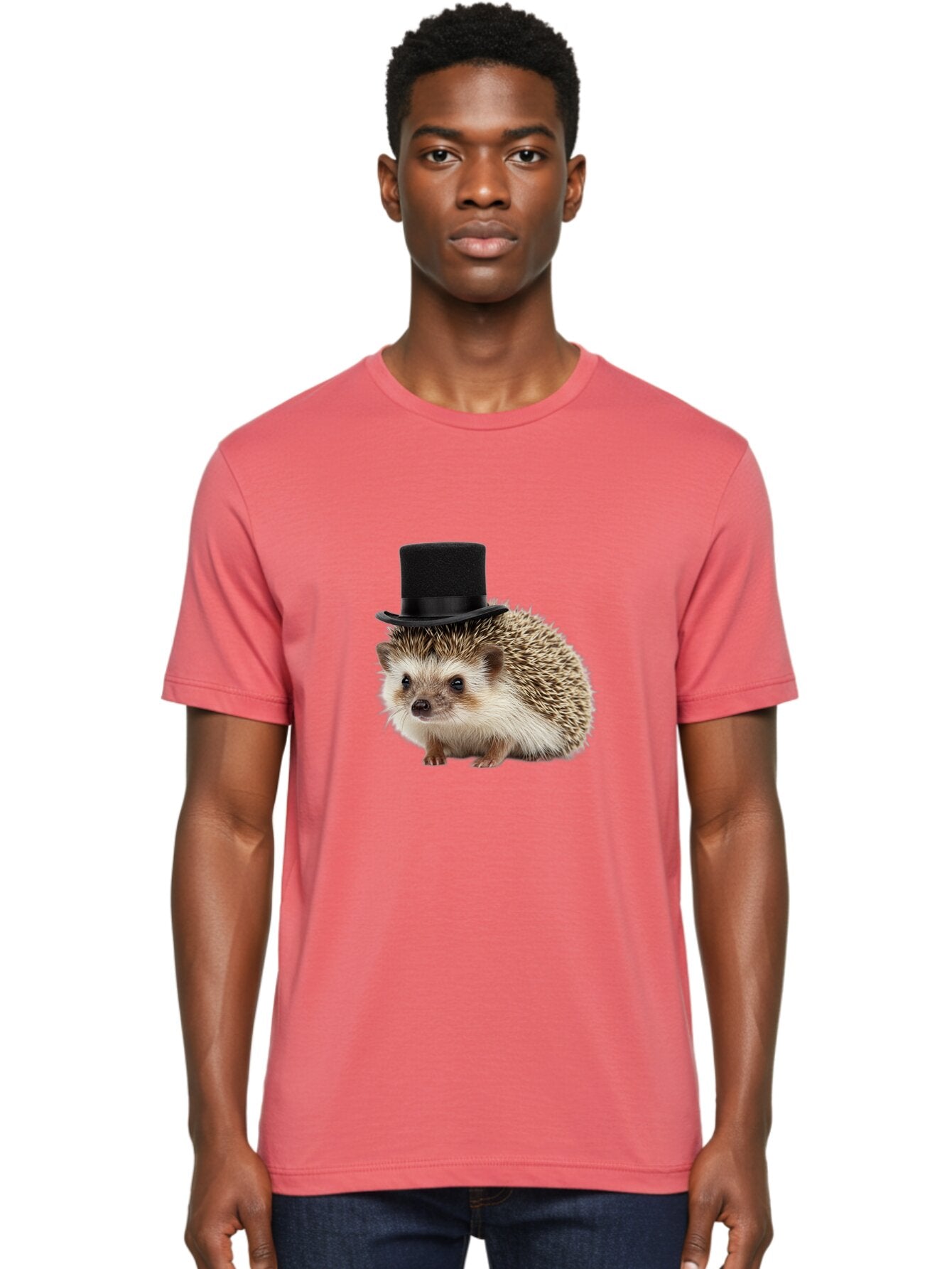 Hedgehog-In-Top-Hat Men'S Graphic Tee, 100% Cotton, Comfortable Casual Summer Wear, Machine Washable, Vintage Camera, Old Camera, Antique Camera, Black Camera, Classic Photography, Photography Equipment, Nostalgic Device, Film Camera, Baq932 22