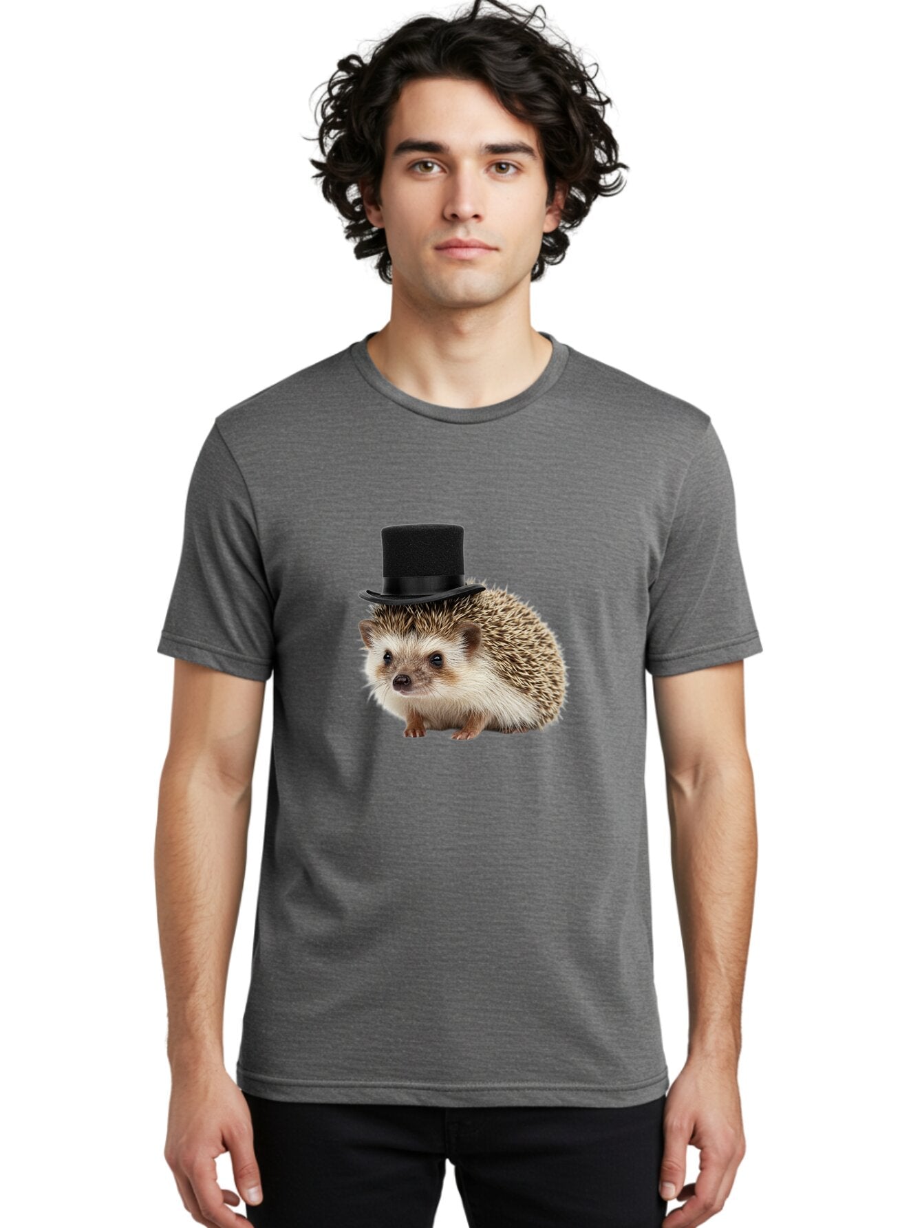Hedgehog-In-Top-Hat Men'S Graphic Tee, 100% Cotton, Comfortable Casual Summer Wear, Machine Washable, Vintage Camera, Old Camera, Antique Camera, Black Camera, Classic Photography, Photography Equipment, Nostalgic Device, Film Camera, Baq932 26